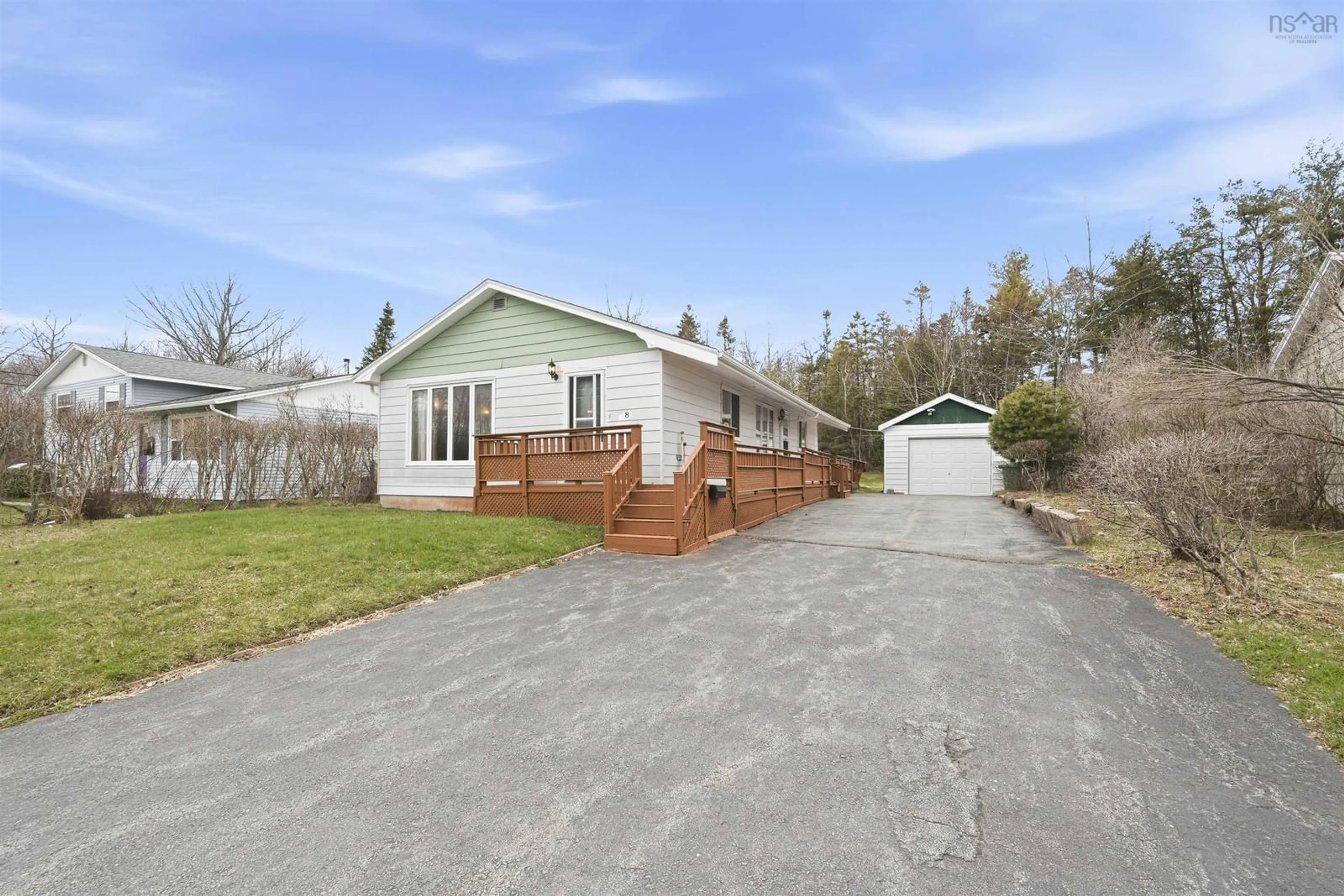 A pic from outside/outdoor area/front of a property/back of a property/a pic from drone, street for 8 Polara Dr, Lower Sackville Nova Scotia B4C 2B6
