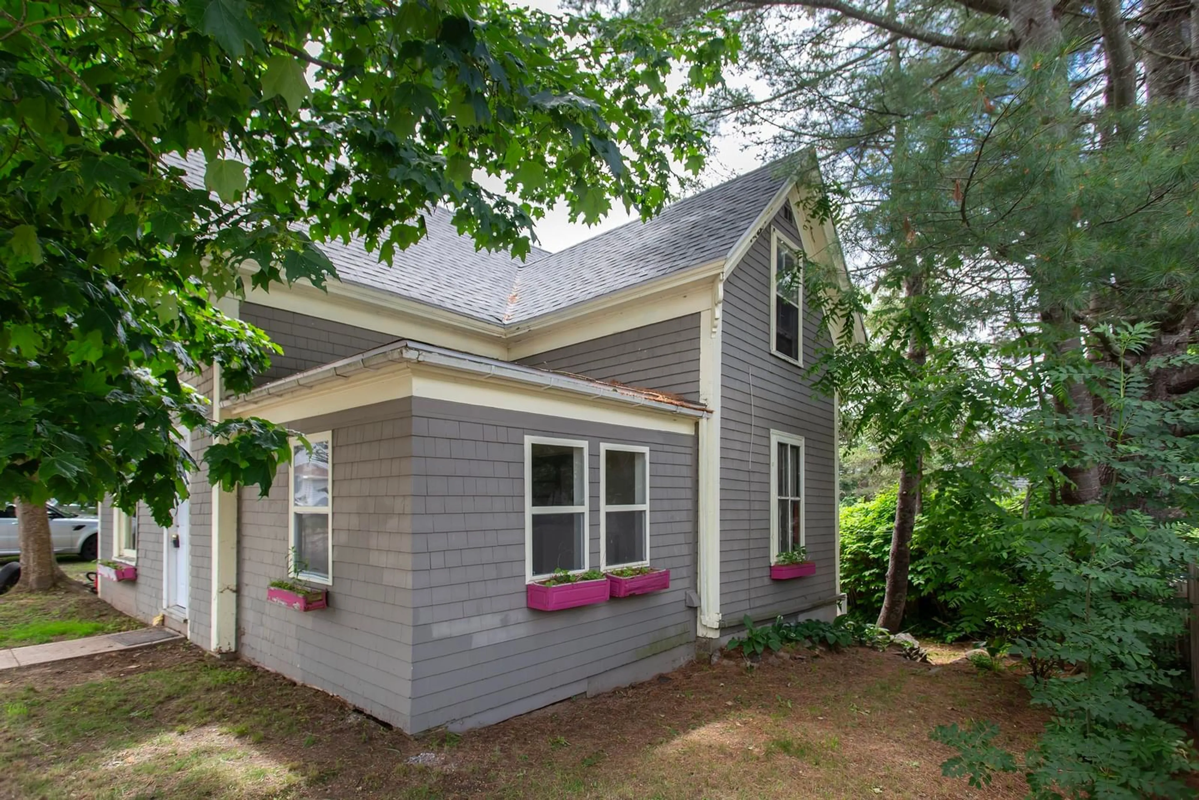 Home with vinyl exterior material, street for 3 Court Street, Bridgetown Nova Scotia B0S 1C0