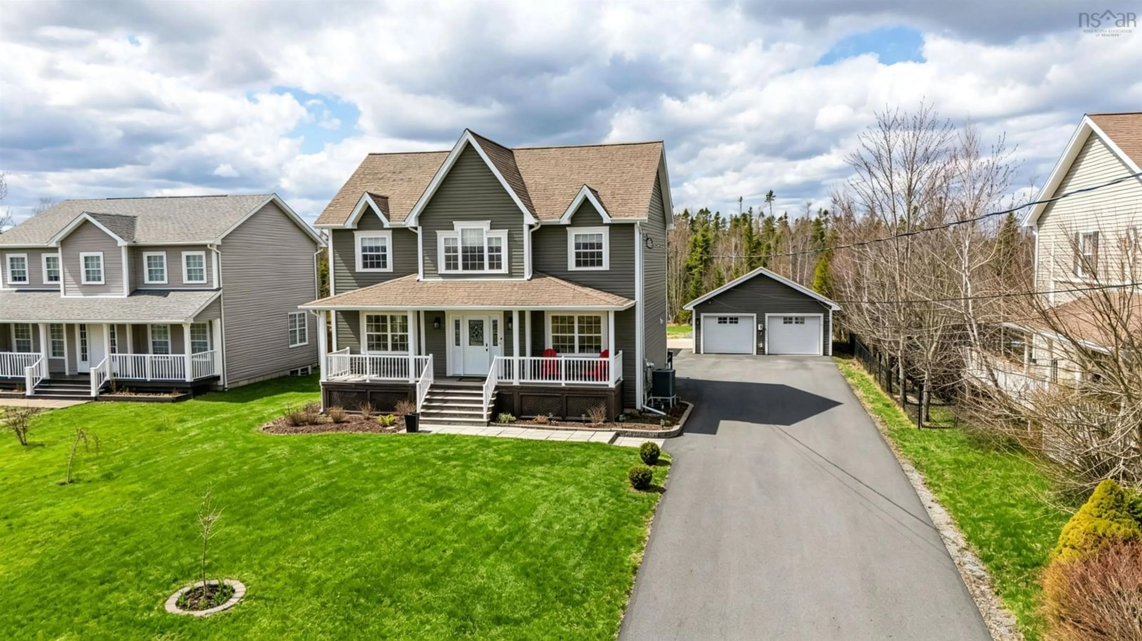 A pic from outside/outdoor area/front of a property/back of a property/a pic from drone, street for 19 Acorn Ave, Lantz Nova Scotia B2S 1Y5