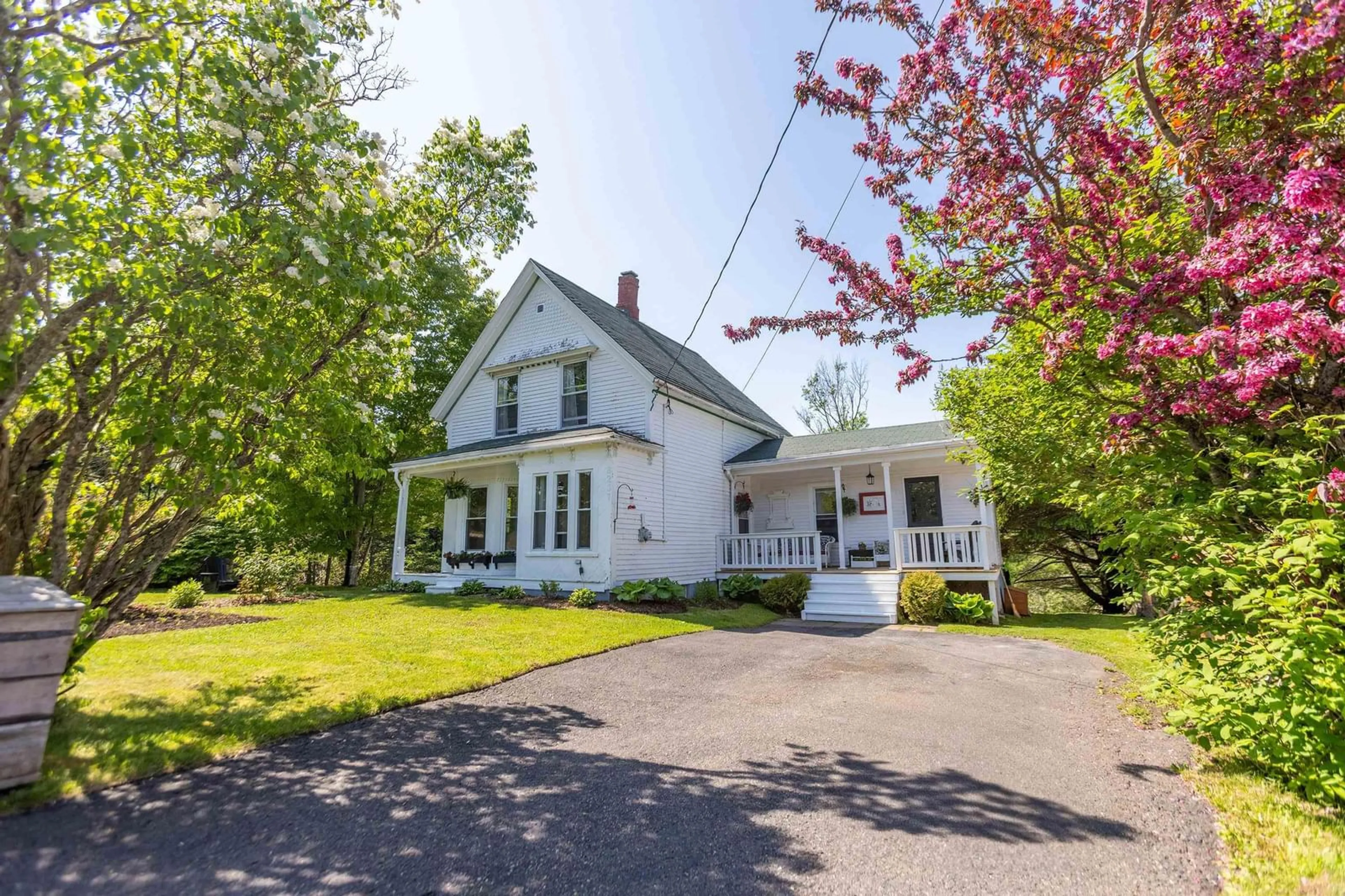 A pic from outside/outdoor area/front of a property/back of a property/a pic from drone, street for 8237 Highway 209, Wards Brook Nova Scotia B0M 1S0