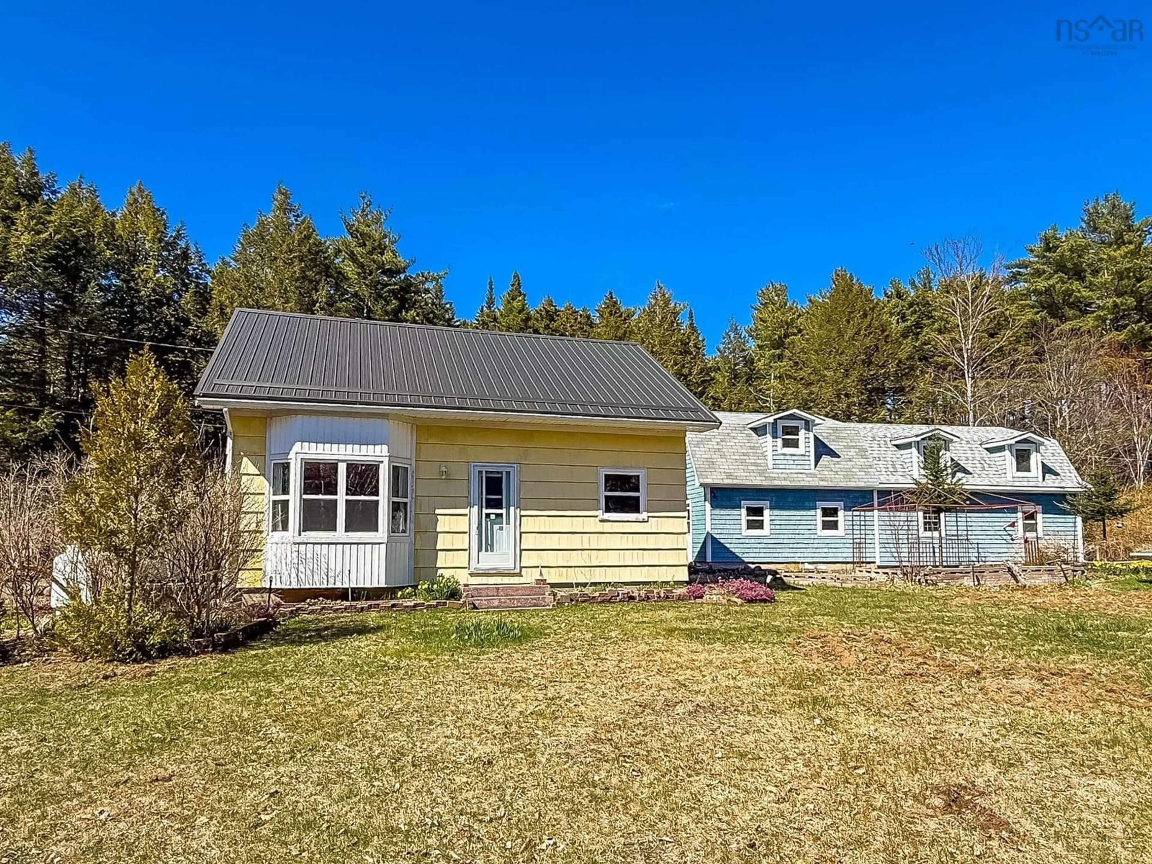 Home with vinyl exterior material, street for 13126 Highway 3, Upper Lahave Nova Scotia B4V 7C6