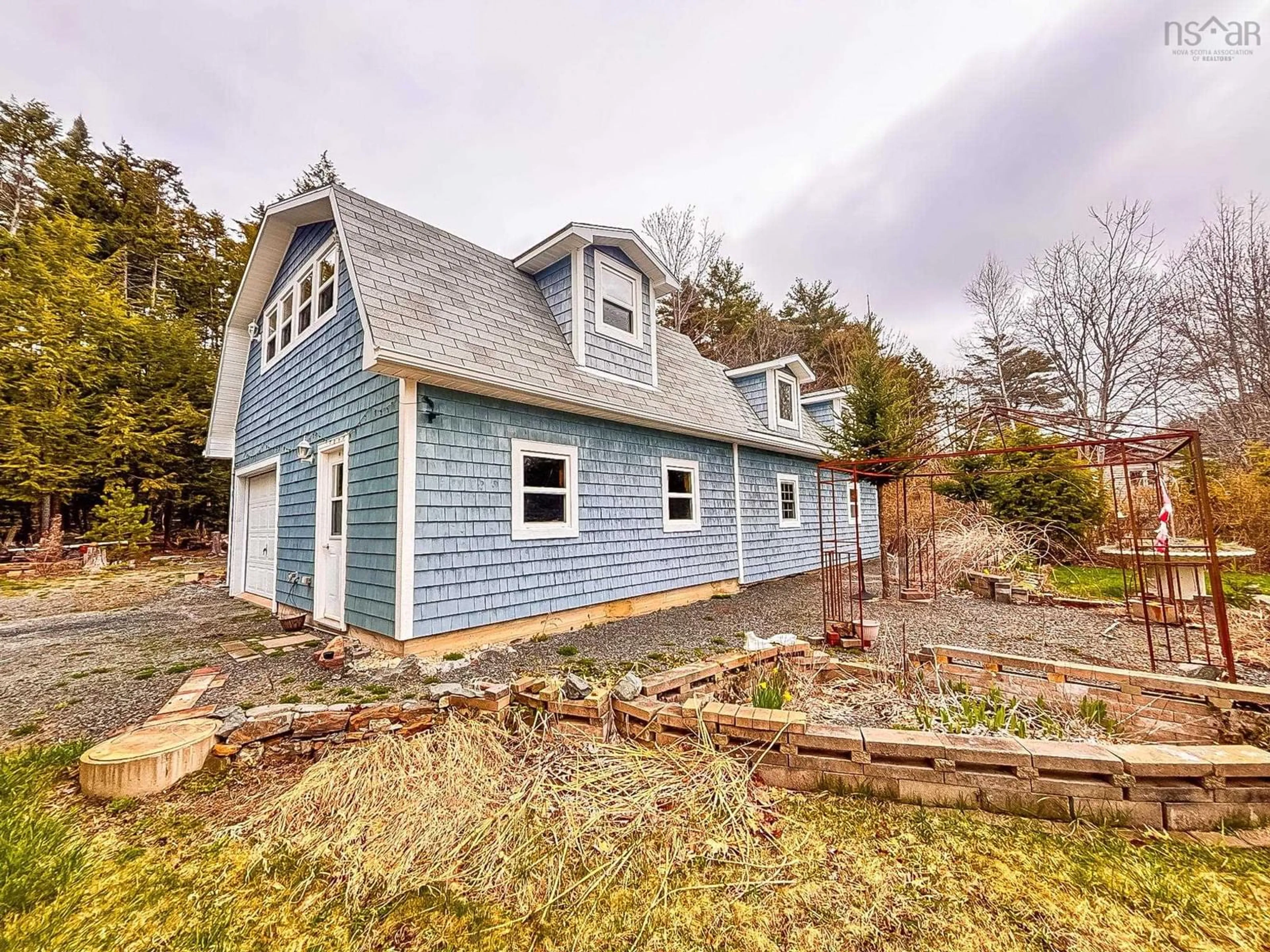 A pic from outside/outdoor area/front of a property/back of a property/a pic from drone, unknown for 13126 Highway 3, Upper Lahave Nova Scotia B4V 7C6