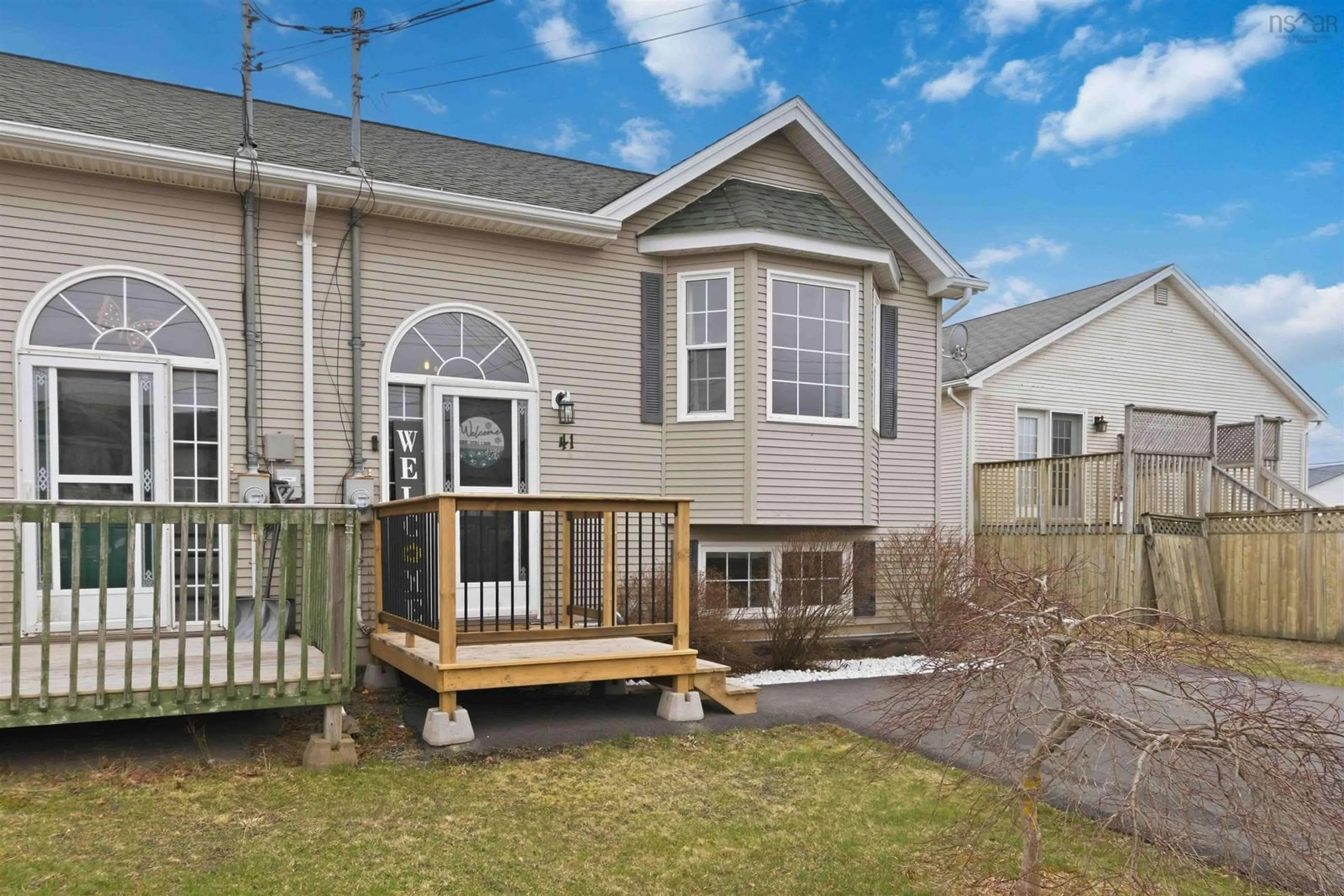 Home with vinyl exterior material, street for 41 Peter Crt, Eastern Passage Nova Scotia B3G 1S9