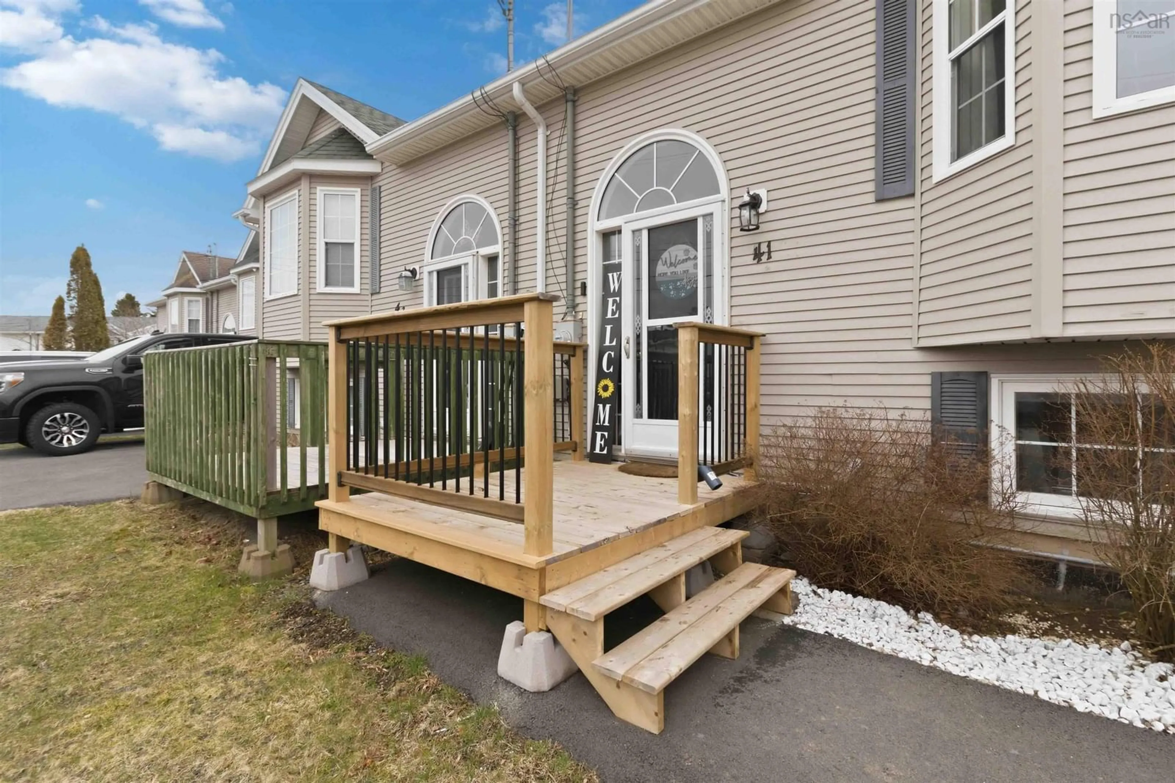 Home with vinyl exterior material, street for 41 Peter Crt, Eastern Passage Nova Scotia B3G 1S9