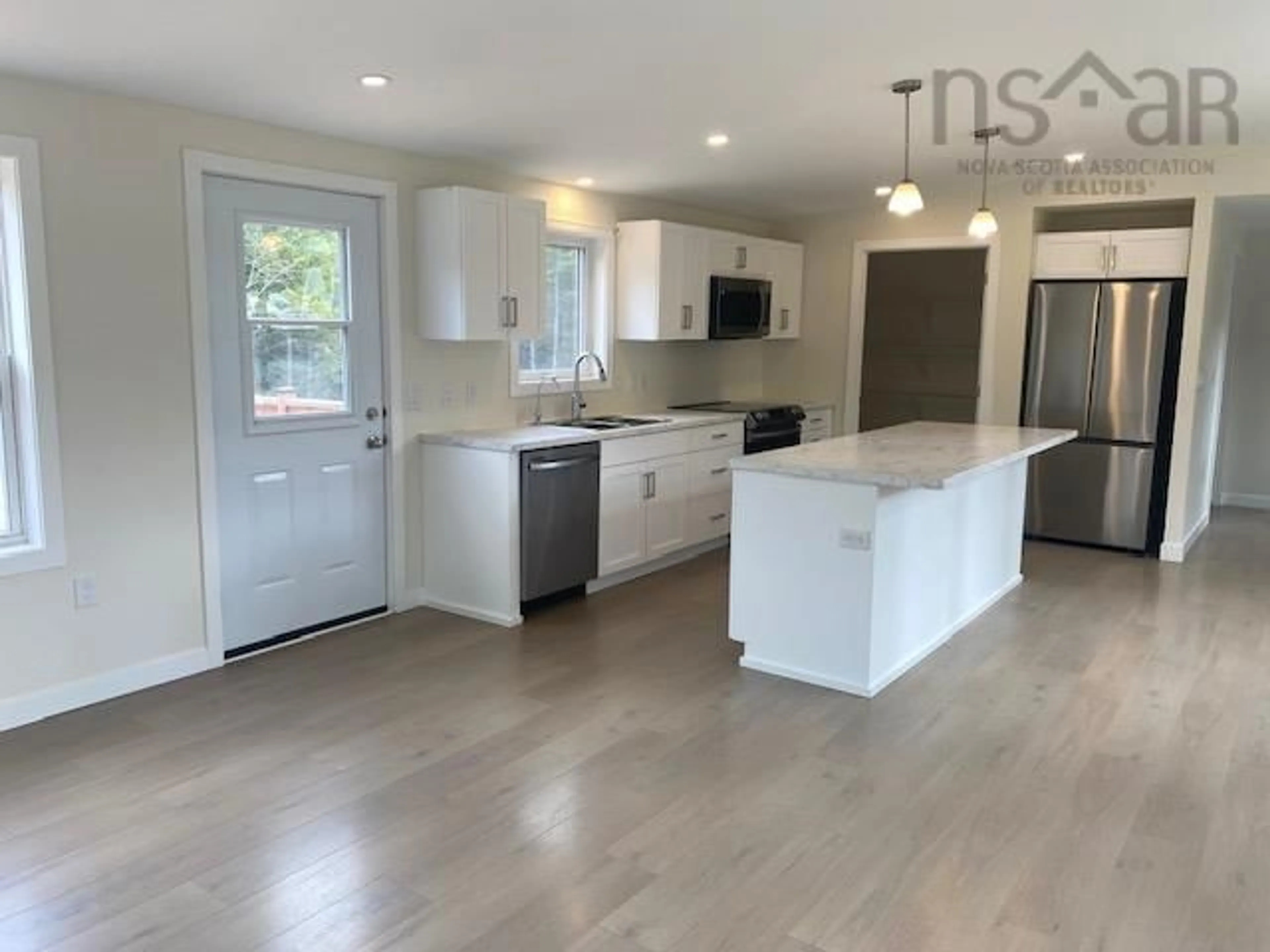 Open concept kitchen, unknown for 1122 Lake Egmont Rd, Lake Egmont Nova Scotia B0N 1Y0
