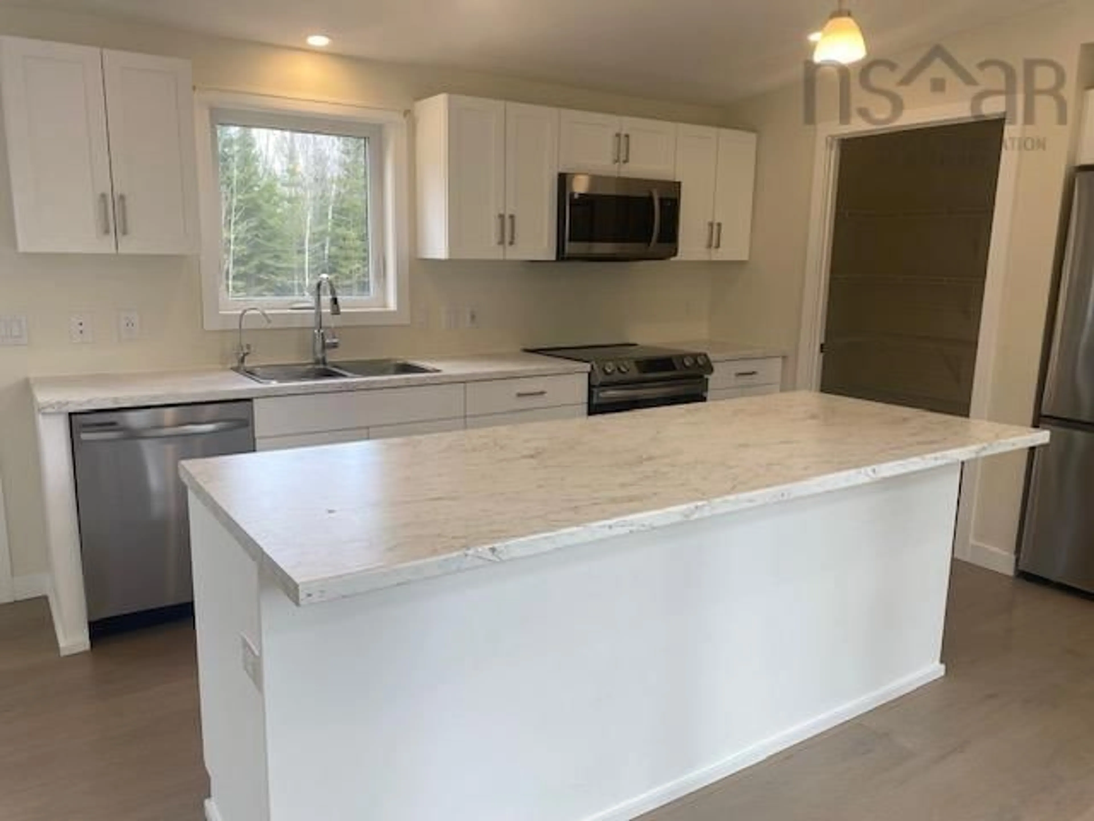 Open concept kitchen, unknown for 1122 Lake Egmont Rd, Lake Egmont Nova Scotia B0N 1Y0