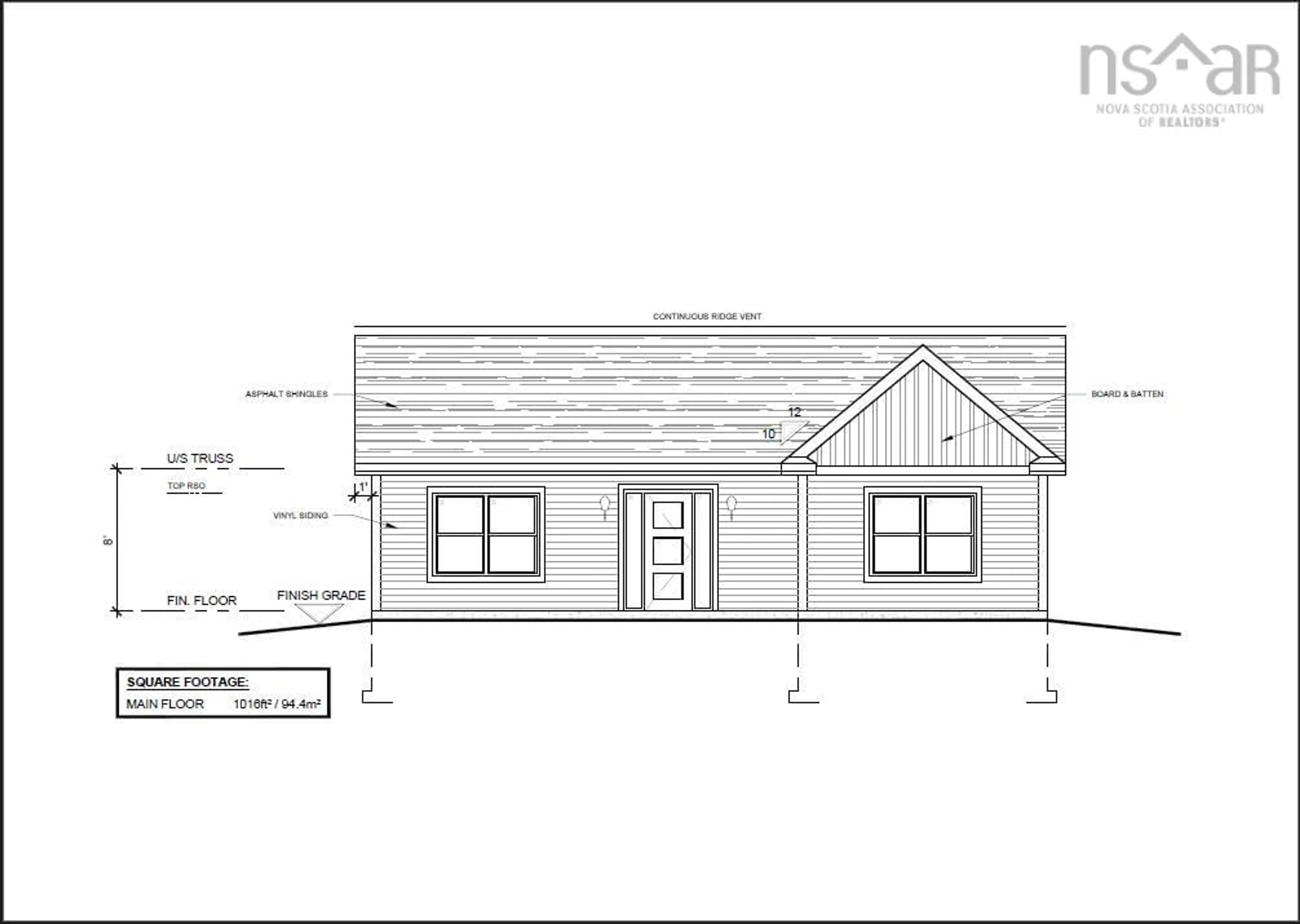 Floor plan for 310 Cooks Brook Rd #Lot 1, Elderbank Nova Scotia B0N 1X0