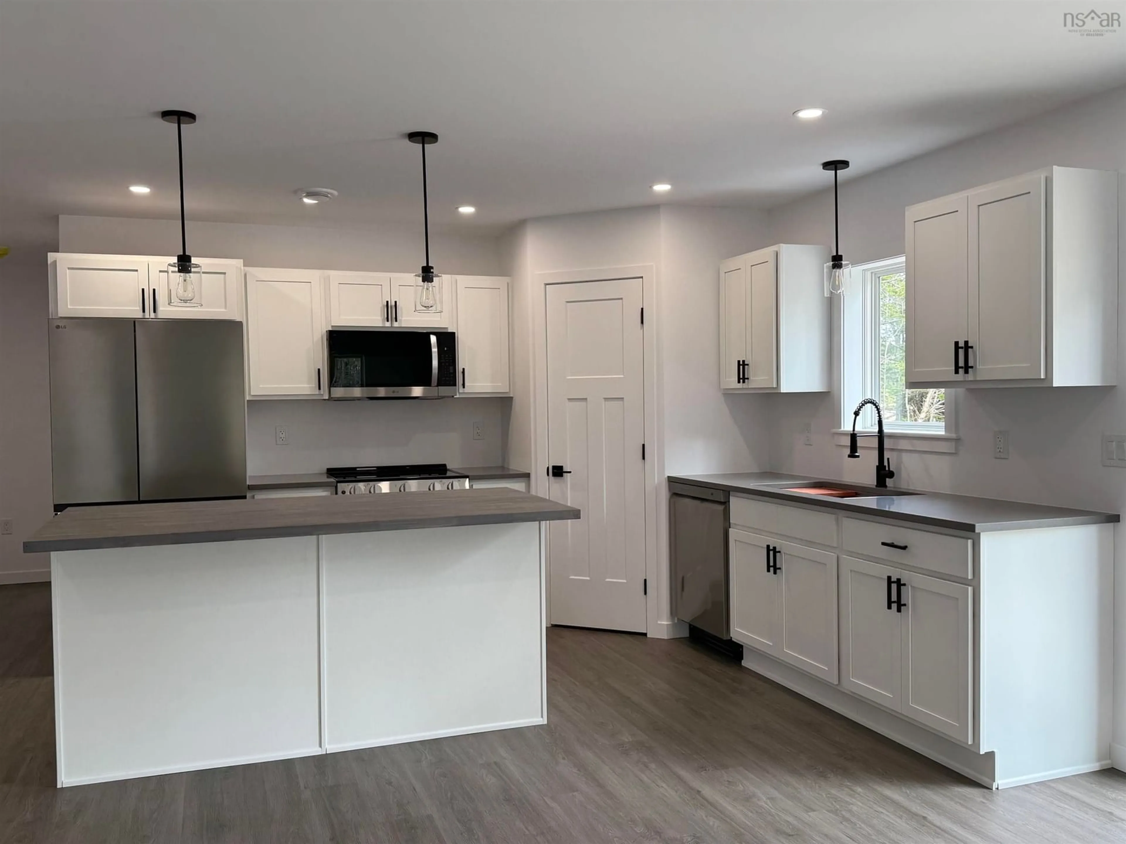 Open concept kitchen, unknown for 386 Mullock Rd, Rhodes Corner Nova Scotia B4V 5N5