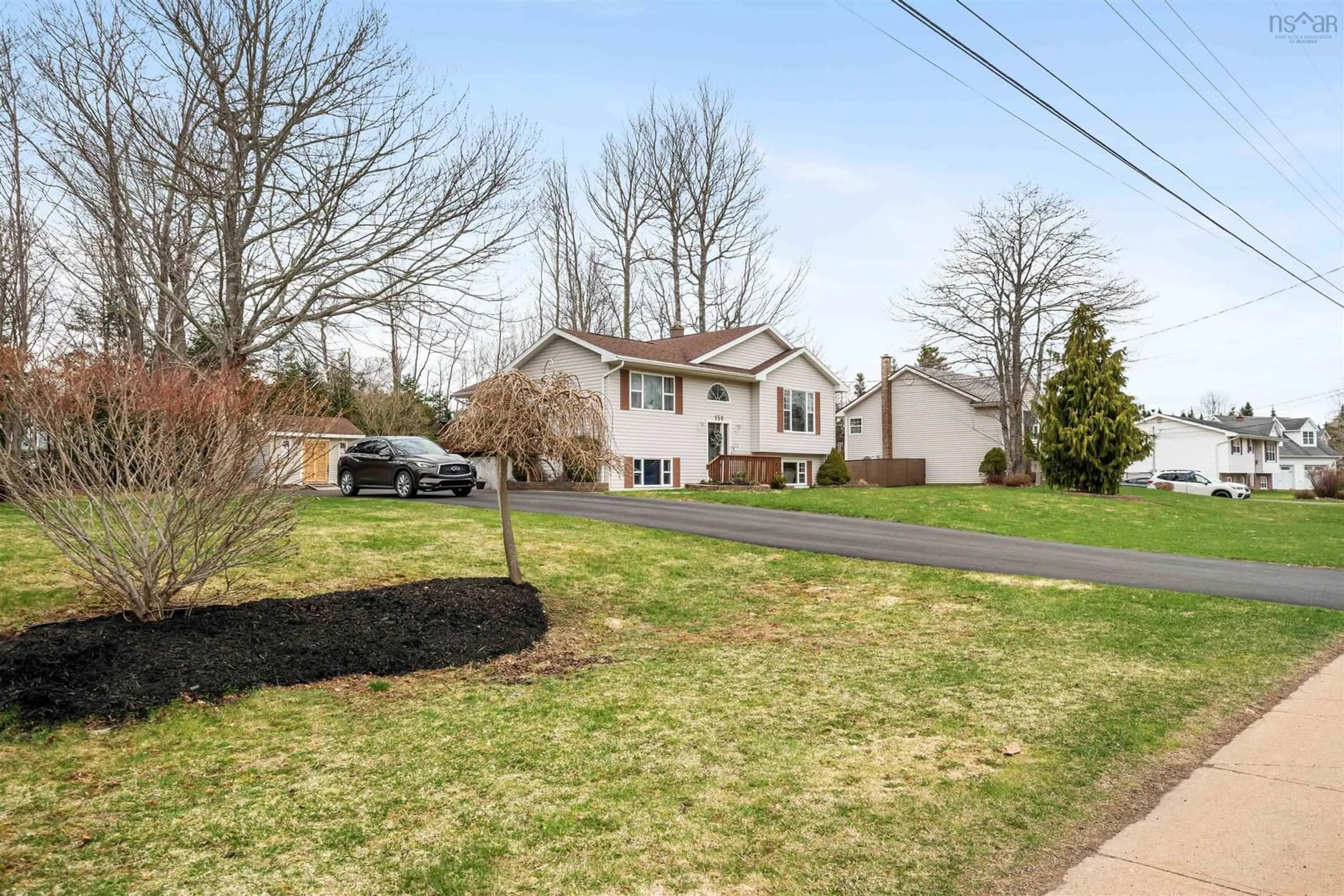 A pic from outside/outdoor area/front of a property/back of a property/a pic from drone, street for 156 Teviot Pl, Valley Nova Scotia B6L 4K7