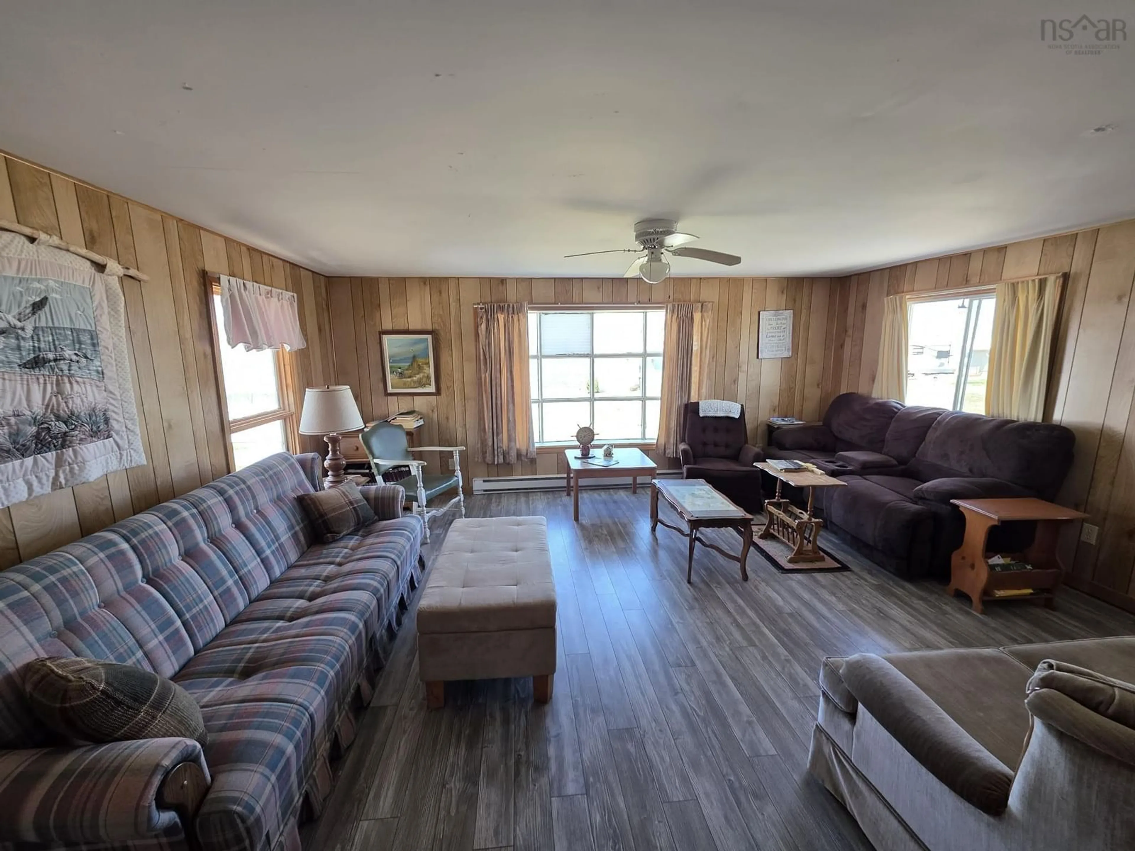 Living room with furniture, unknown for 15 Alex Maceachern Cres, Bayhead Nova Scotia B0K 1V0