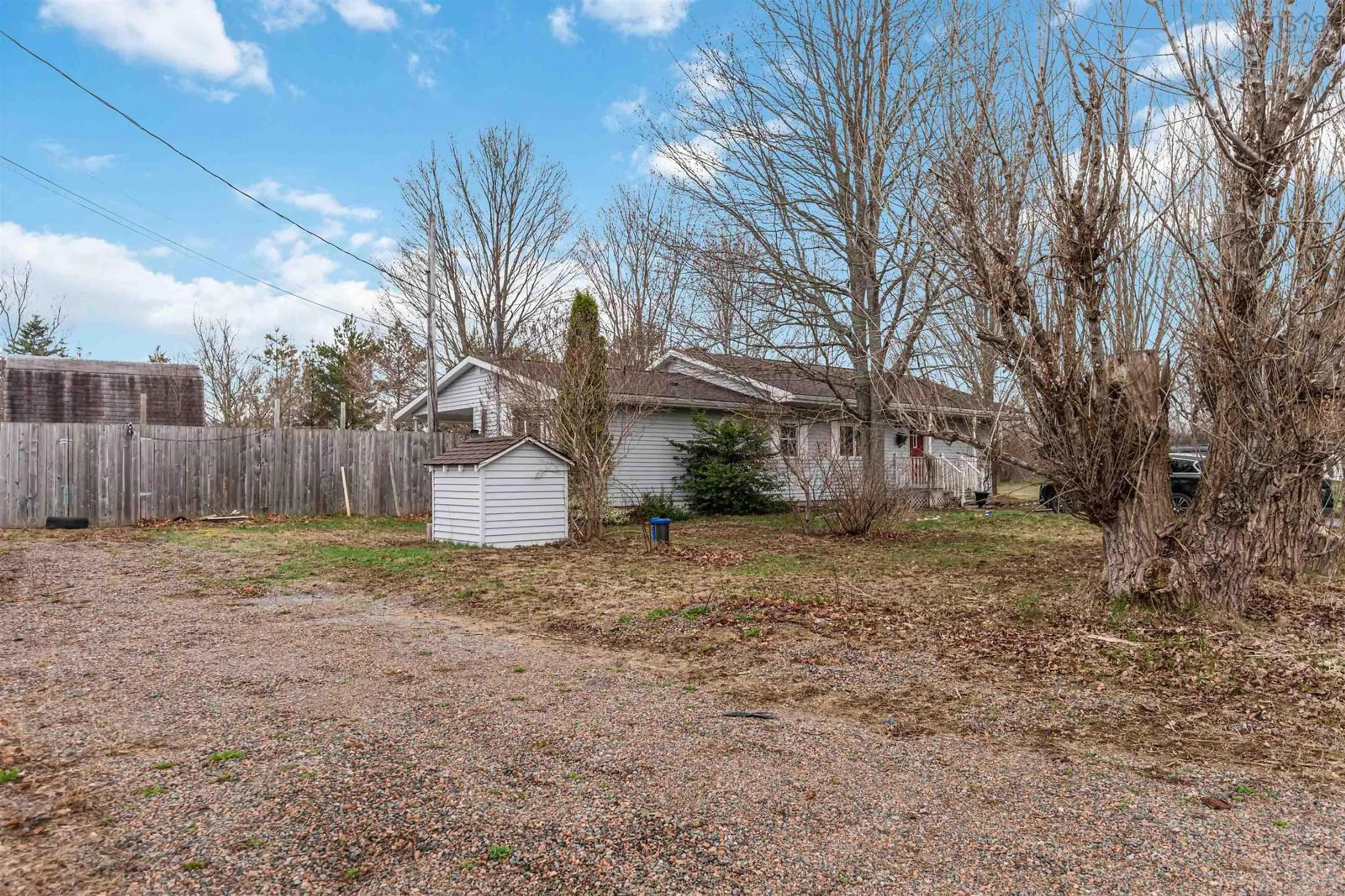 A pic from outside/outdoor area/front of a property/back of a property/a pic from drone, street for 235 Taylor Dr Extension, Nictaux Nova Scotia B0S 1P0