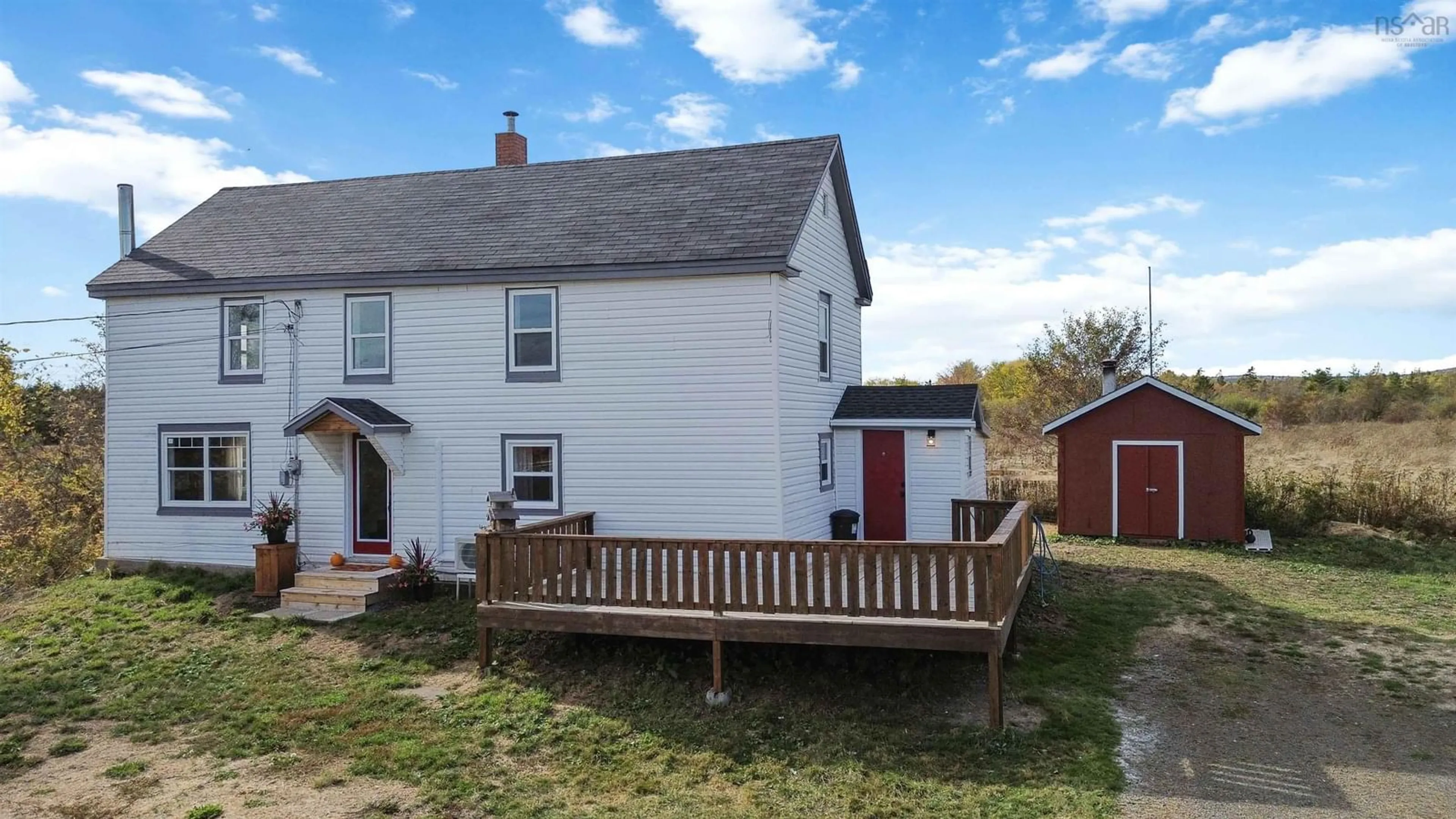 A pic from outside/outdoor area/front of a property/back of a property/a pic from drone, street for 8513 Highway 1, Upper Granville Nova Scotia B0S 1A0