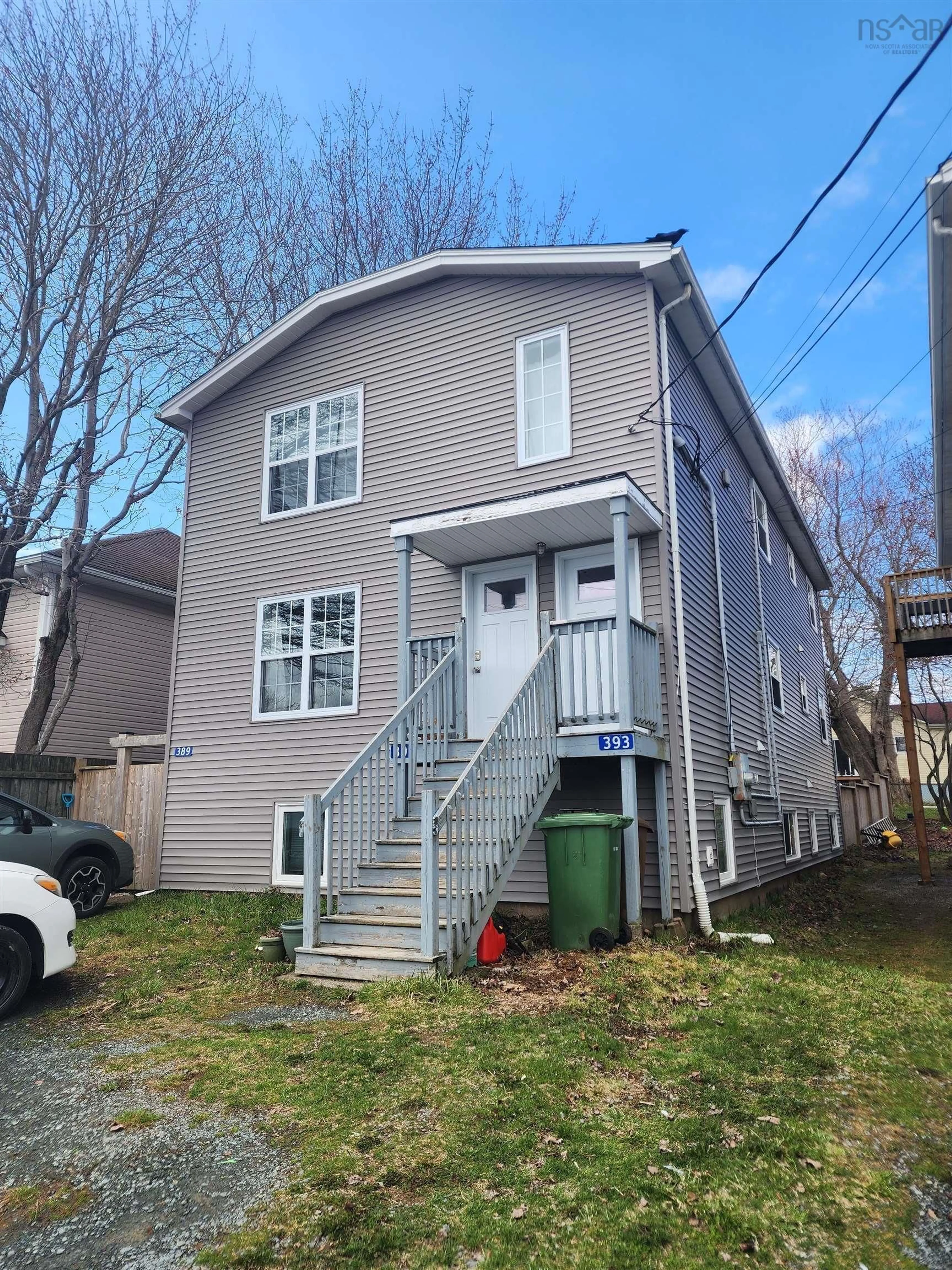 Home with vinyl exterior material, street for 389-393 Renfrew St #391, Halifax Nova Scotia B2Y 2M4