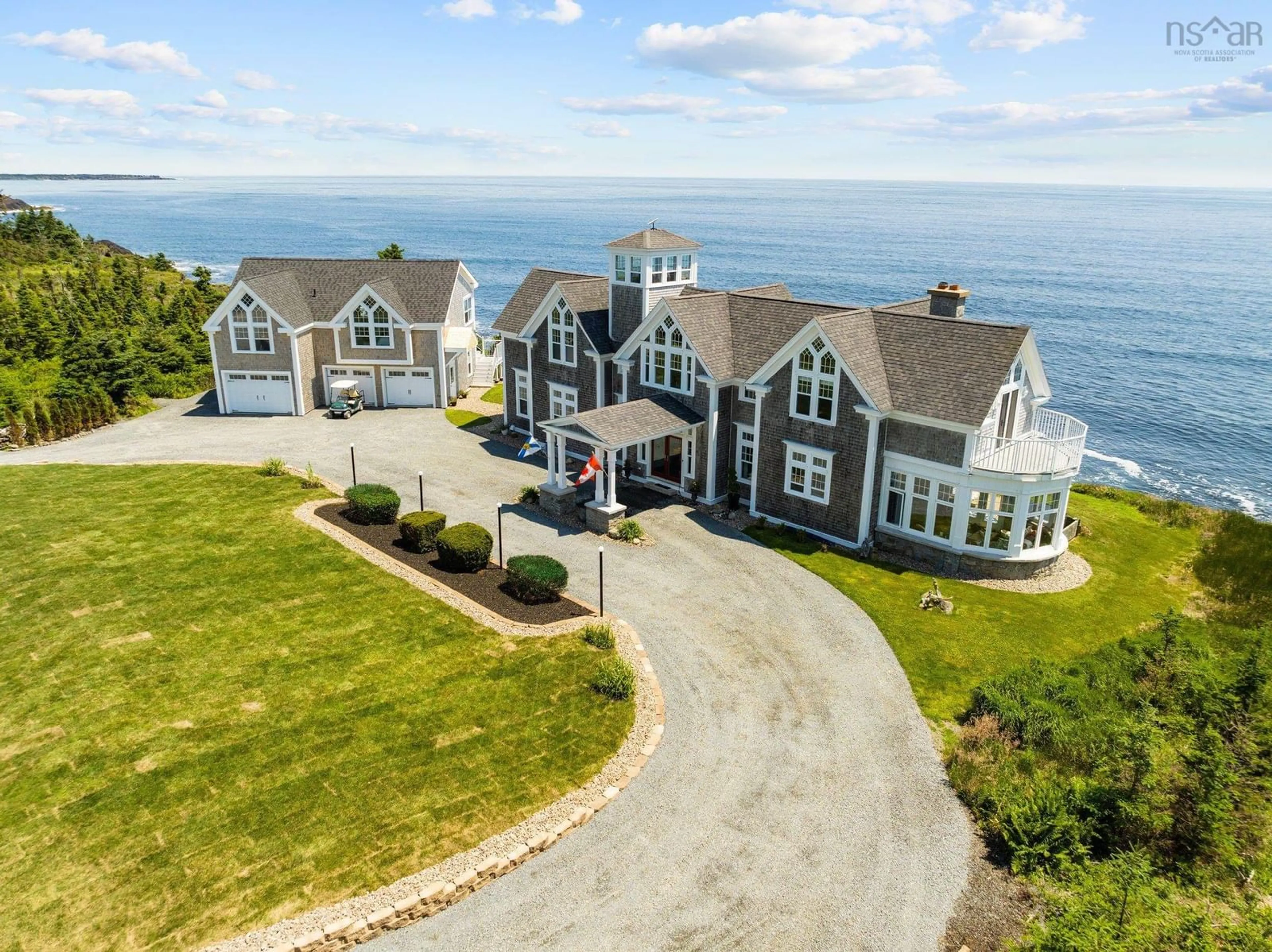 A pic from outside/outdoor area/front of a property/back of a property/a pic from drone, water/lake/river/ocean view for 368 Middle Rd, Kingsburg Nova Scotia B0J 2X0