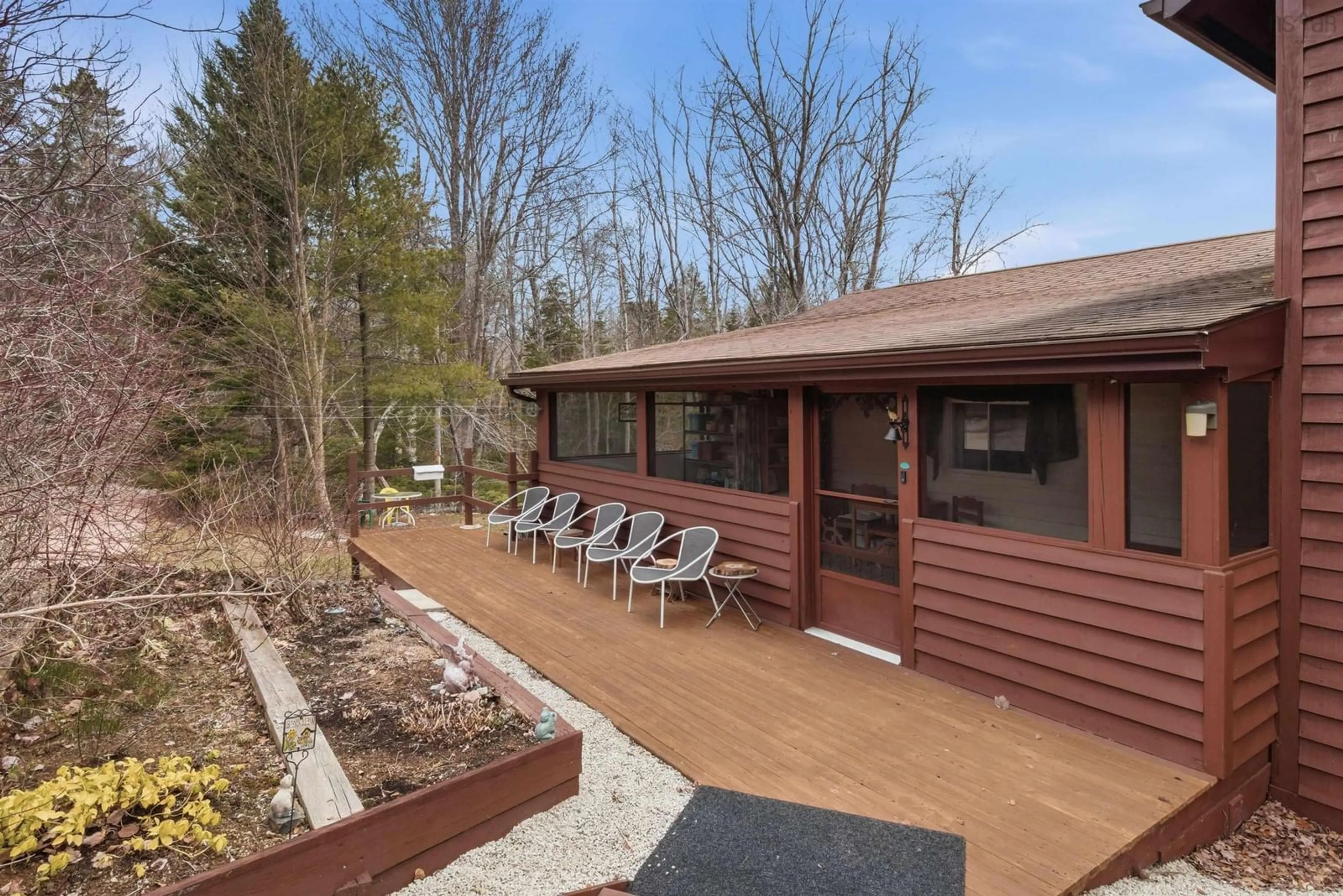 Patio, water/lake/river/ocean view for 471 Beech Lane, Forties Nova Scotia B0J 2M0