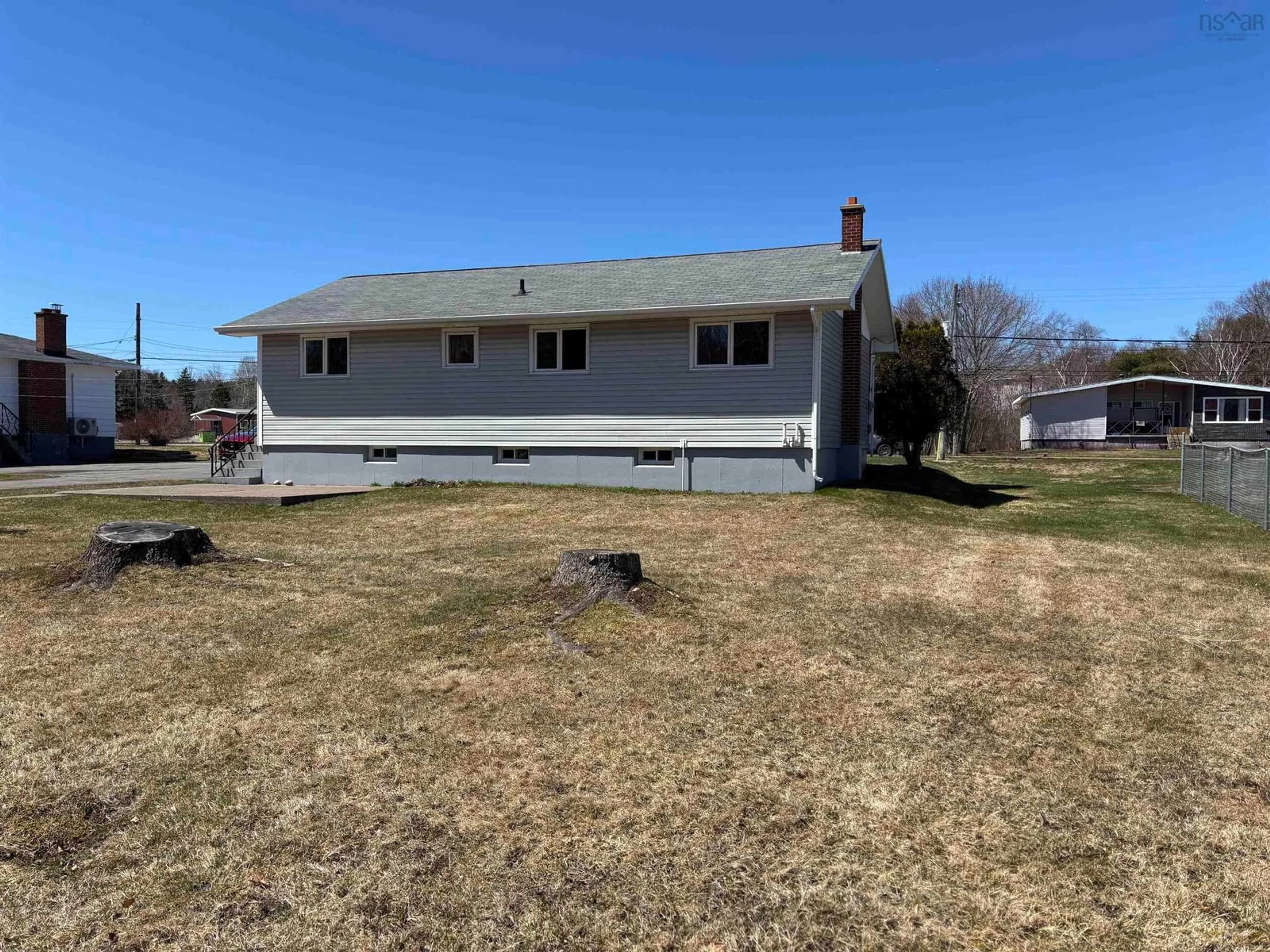 A pic from outside/outdoor area/front of a property/back of a property/a pic from drone, unknown for 12 Wilkie Avenue, North Sydney Nova Scotia B2A 1Y4