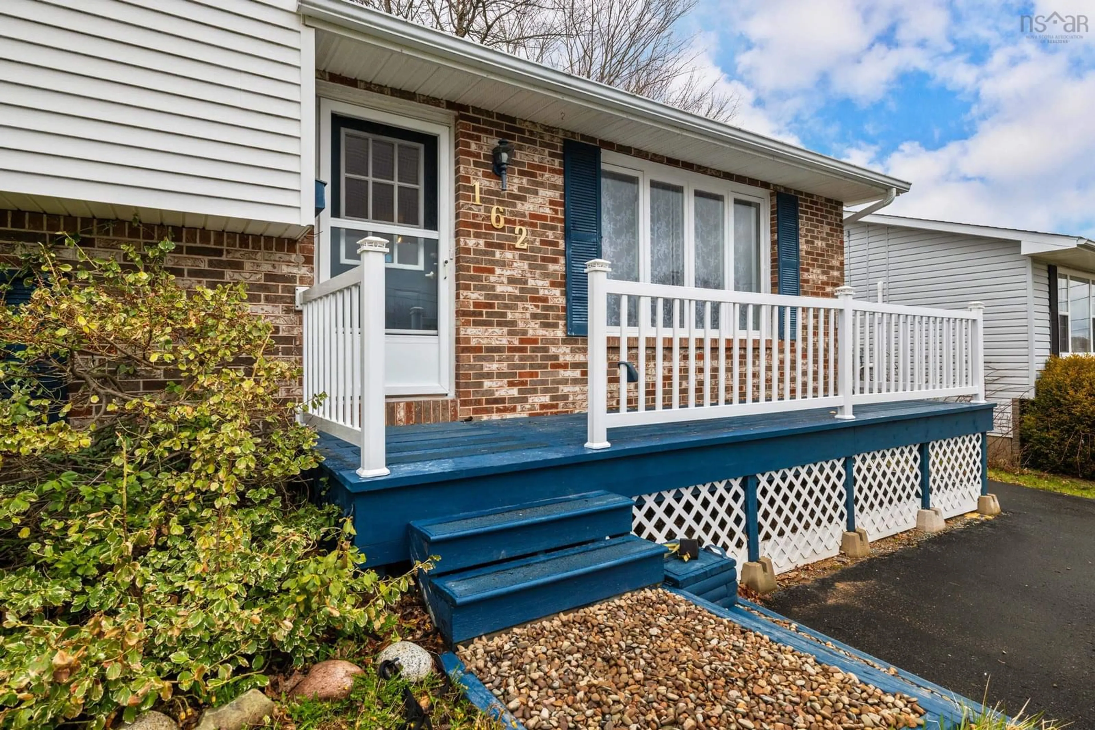 Home with vinyl exterior material, street for 162 Sunnyvale Cres, Lower Sackville Nova Scotia B4E 2S5
