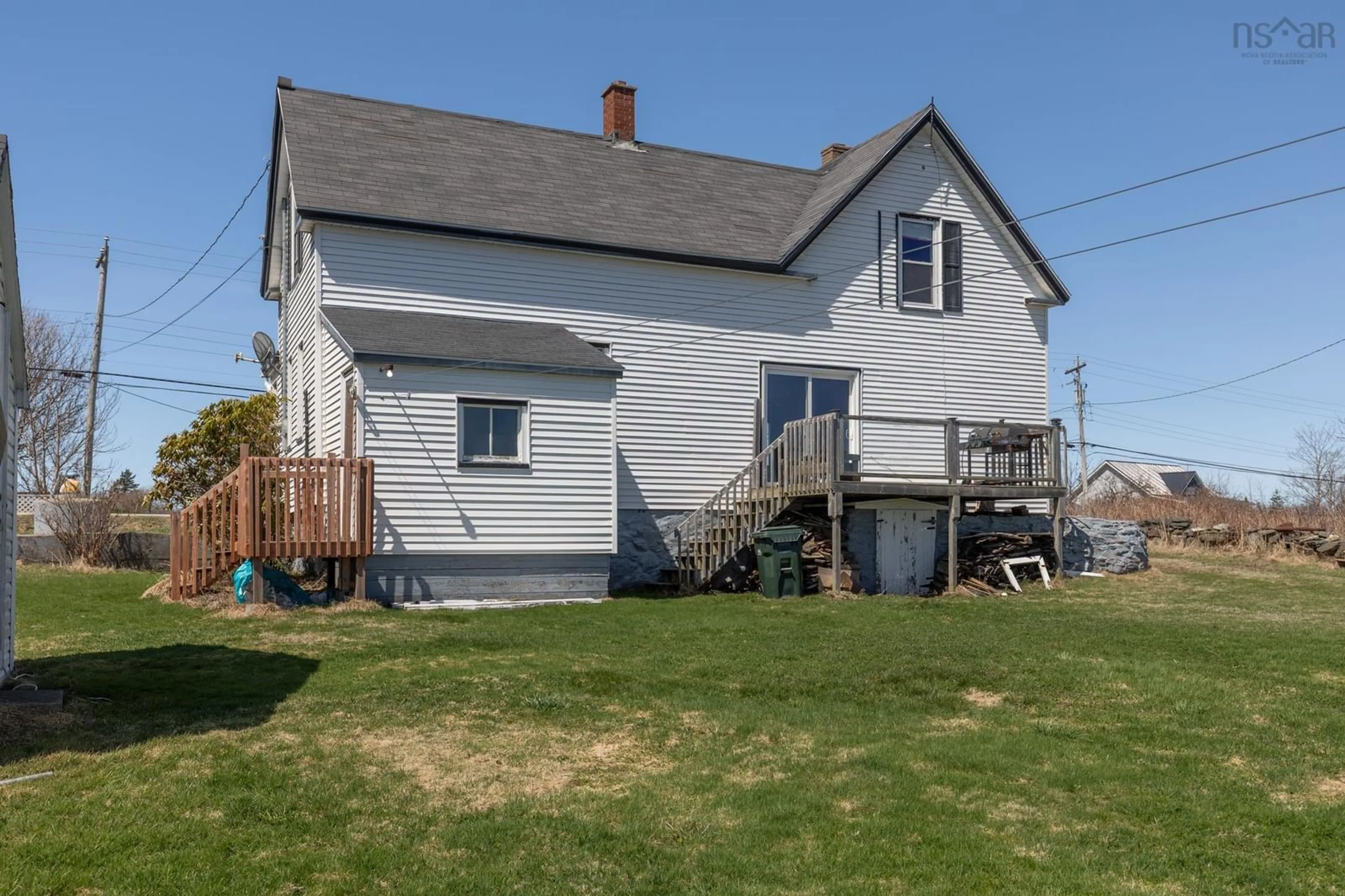 A pic from outside/outdoor area/front of a property/back of a property/a pic from drone, street for 485 Highway 304, Overton Nova Scotia B5A 5G6