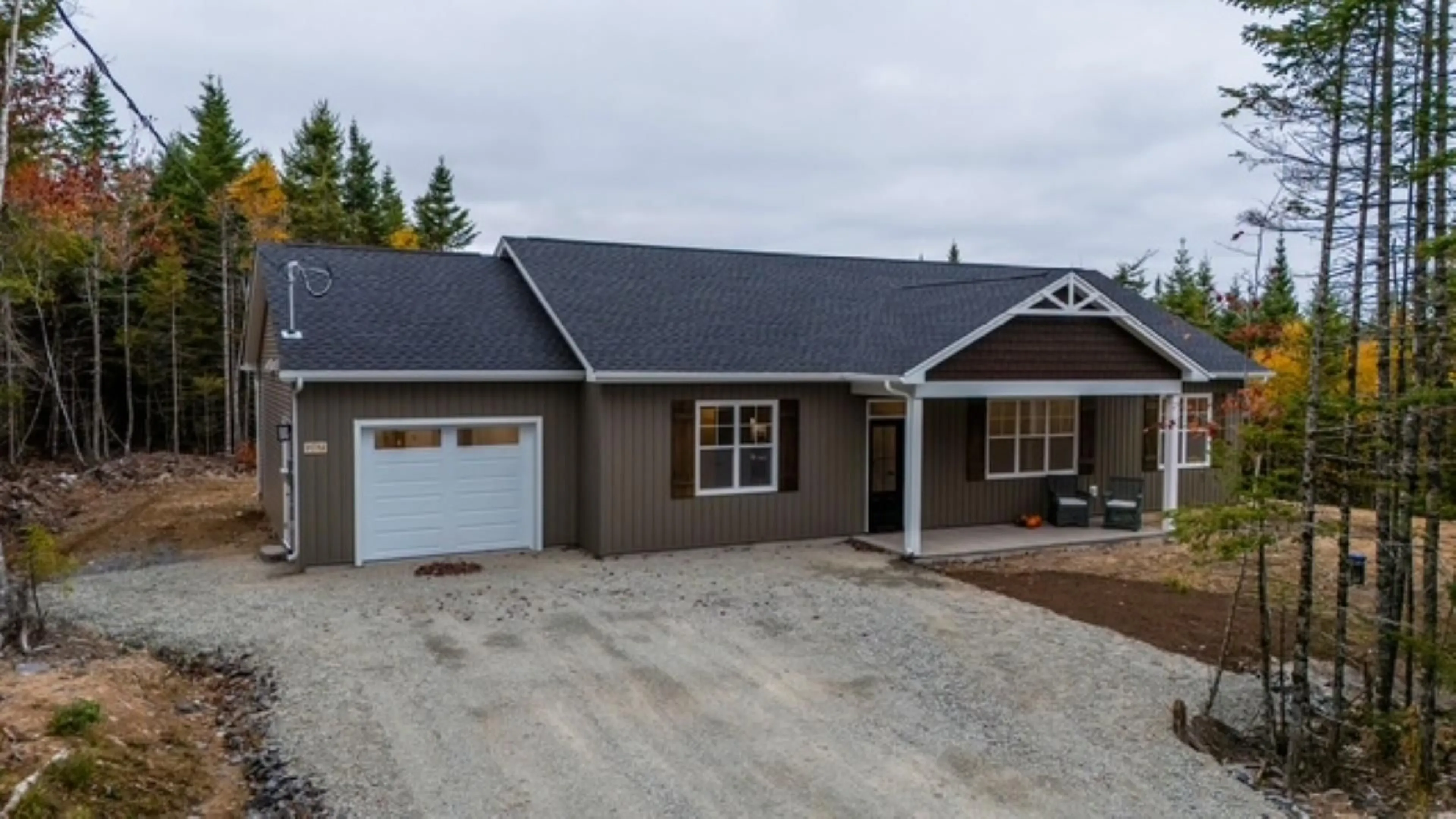 Home with vinyl exterior material, building for 267 Sugarwood Crt, Porters Lake Nova Scotia B3E 0C7