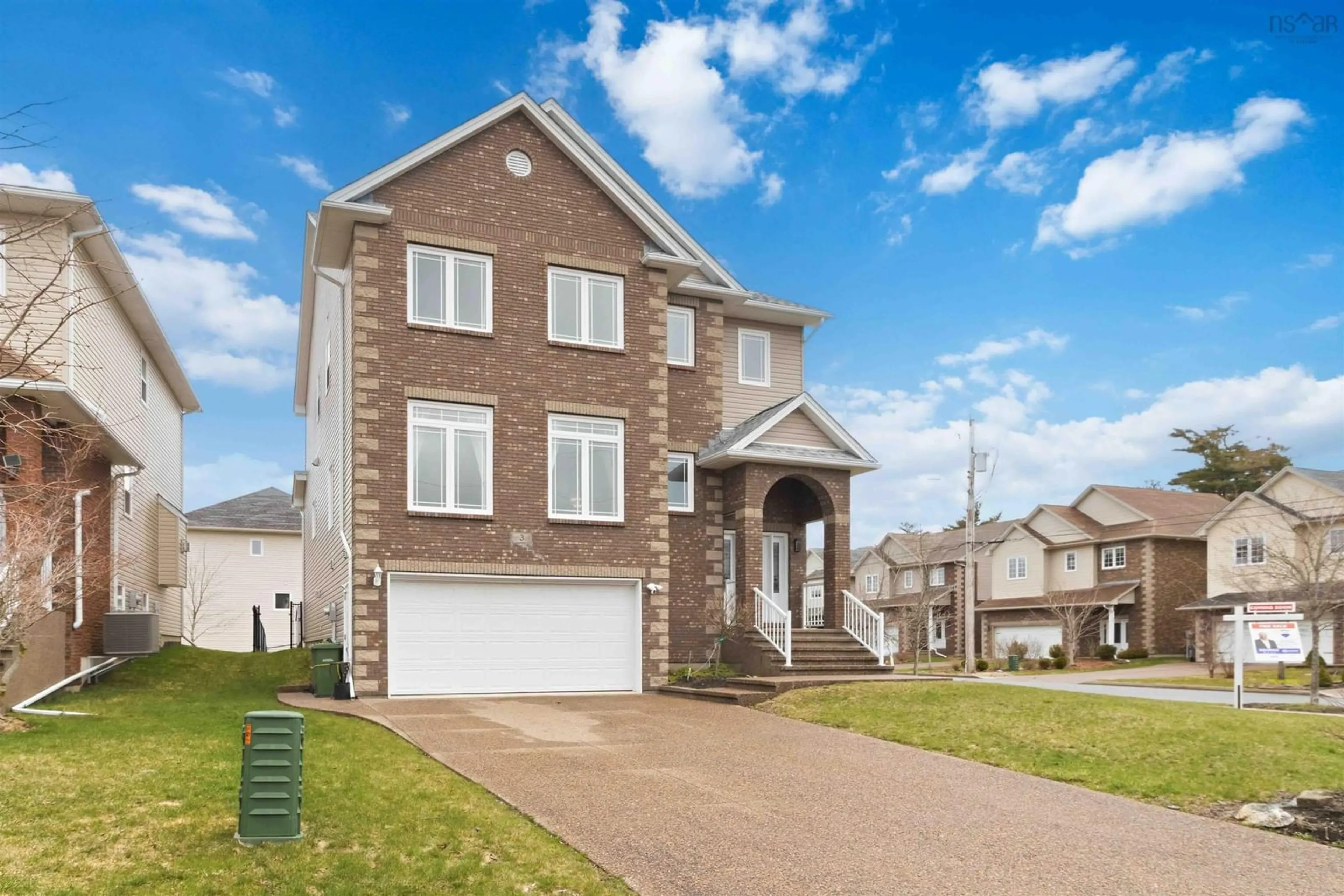 Home with brick exterior material, street for 3 Sedgewick Pl, Bedford Nova Scotia B4A 0G5