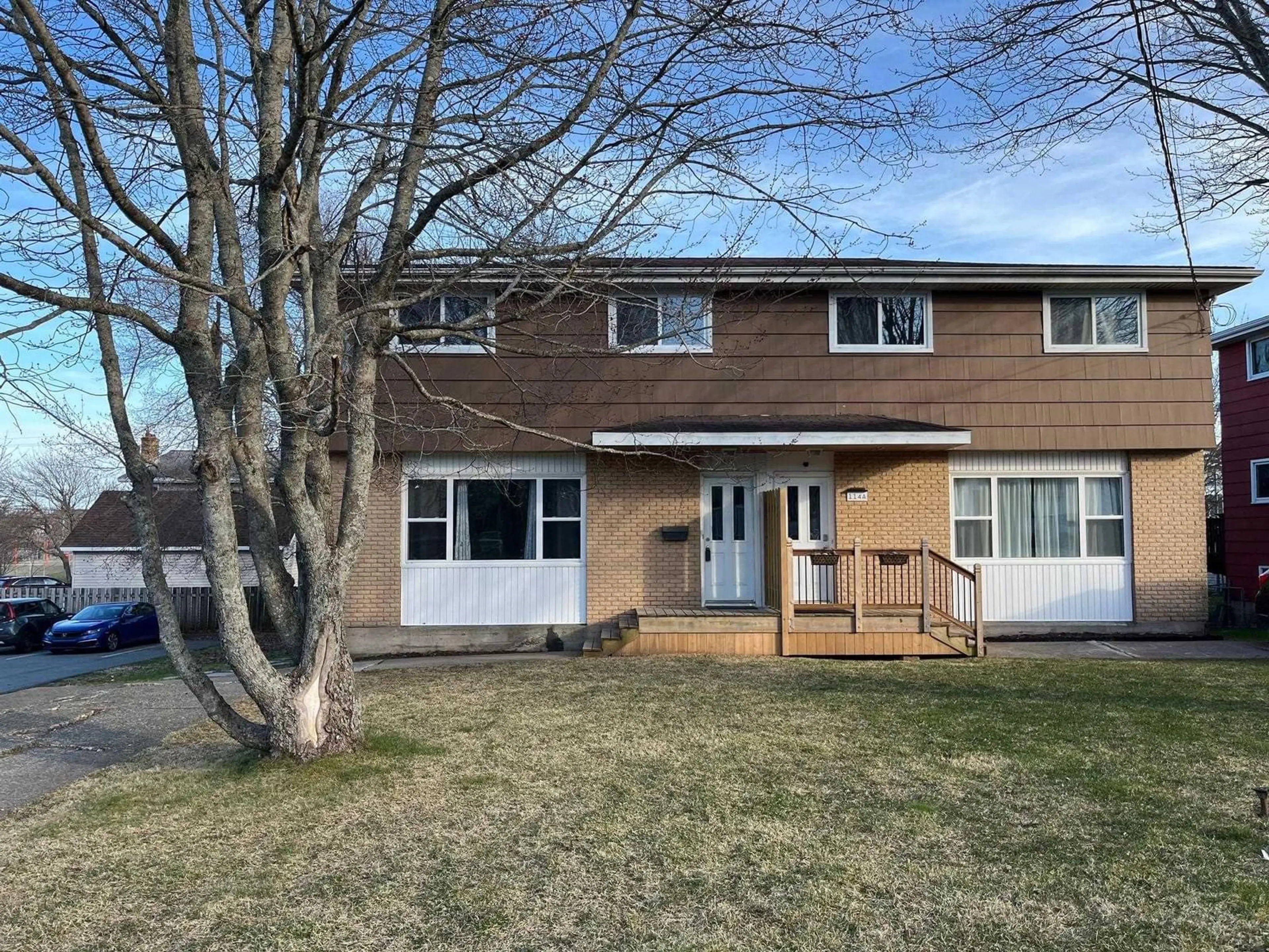 A pic from outside/outdoor area/front of a property/back of a property/a pic from drone, street for 114 Adelaide Ave, Fairview Nova Scotia B3N 2P2
