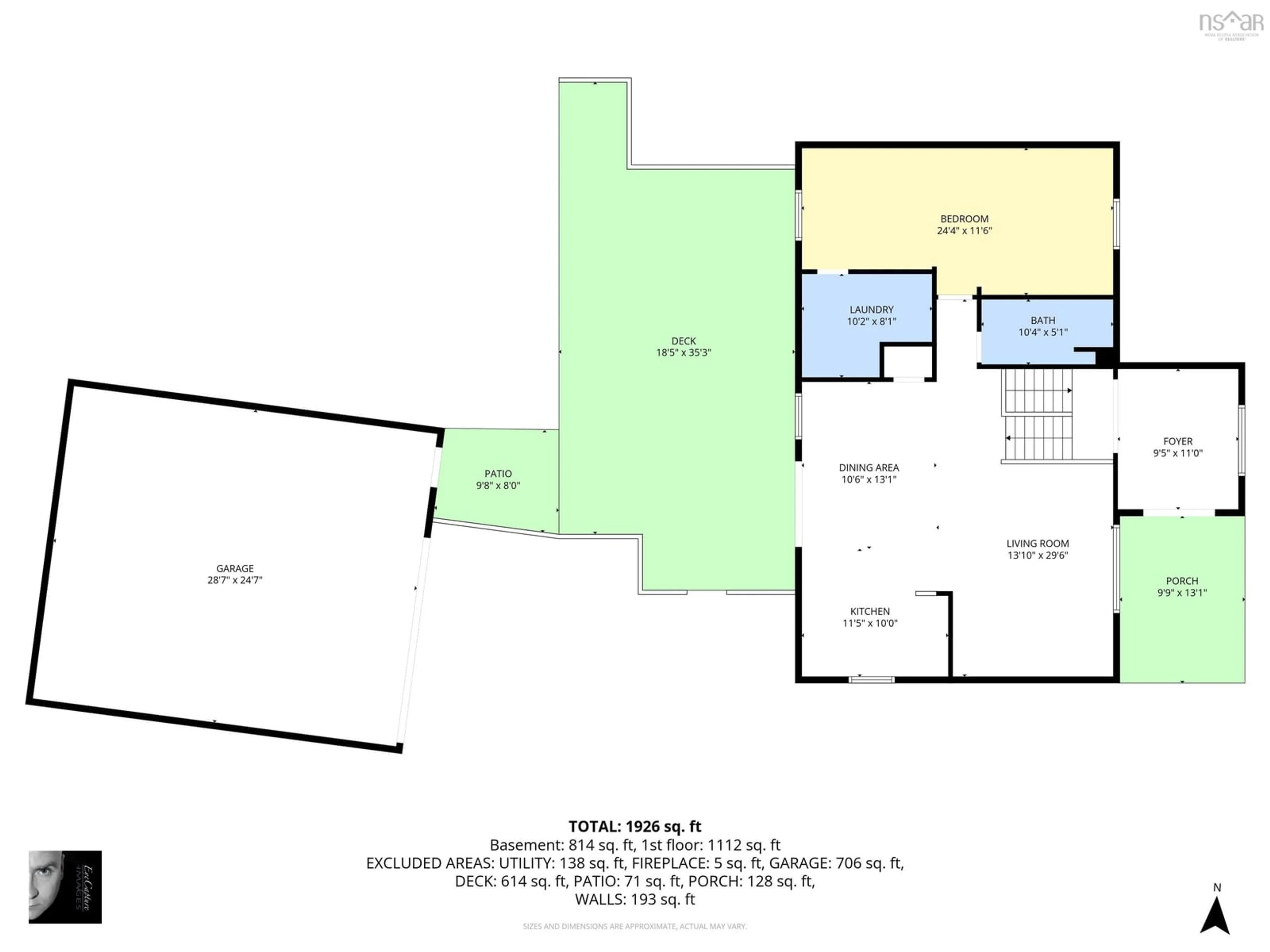 Floor plan for 114 Charleswood Dr, Windsor Junction Nova Scotia B2T 1G3