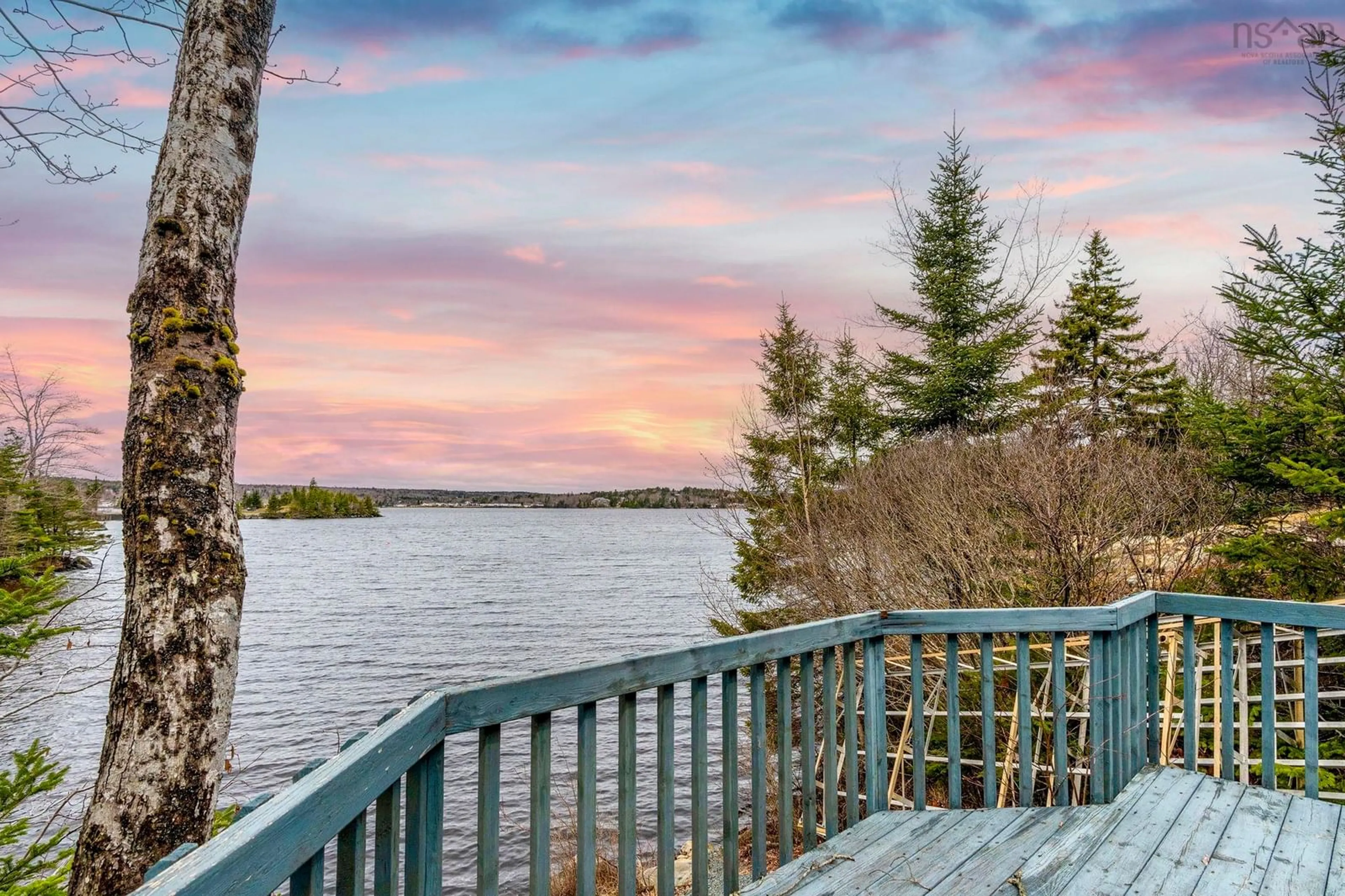 Patio, water/lake/river/ocean view for 51 Sandy Point Rd, Porters Lake Nova Scotia B3E 1M9