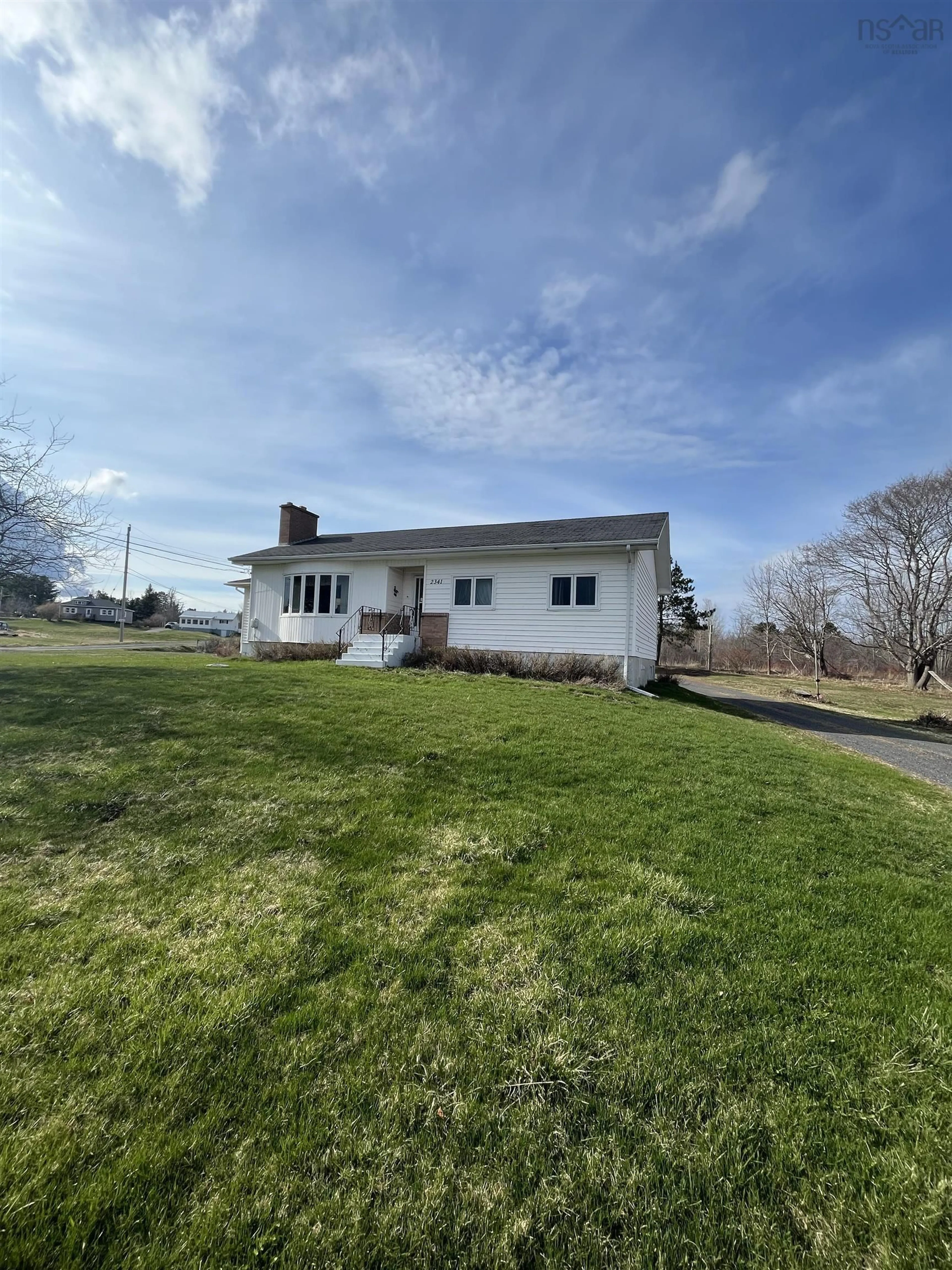 A pic from outside/outdoor area/front of a property/back of a property/a pic from drone, unknown for 2341 Highway 376 Rd, Lyons Brook Nova Scotia B0K 1H0