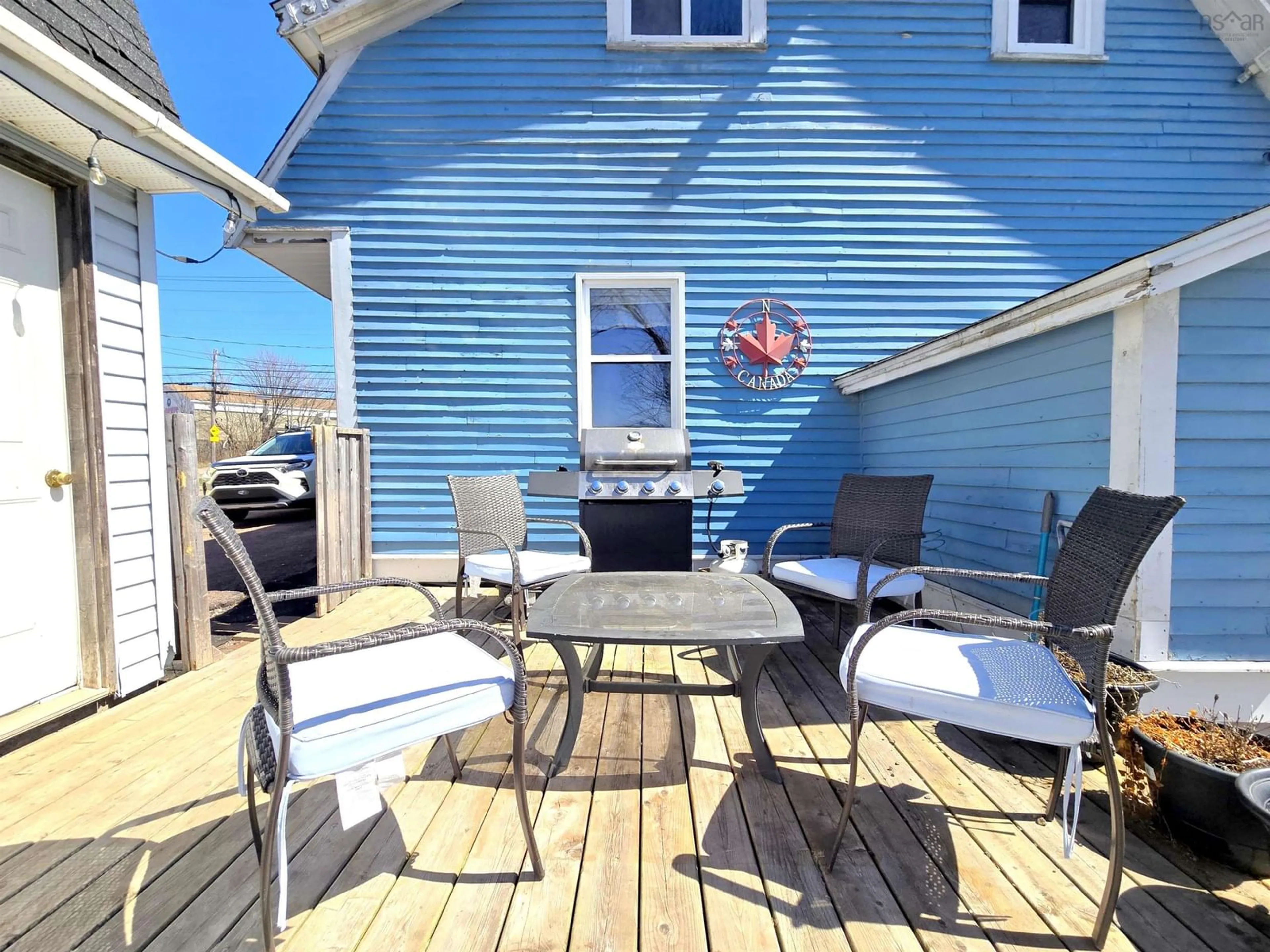 Patio, water/lake/river/ocean view for 13 West Victoria St, Amherst Nova Scotia B4H 1B7