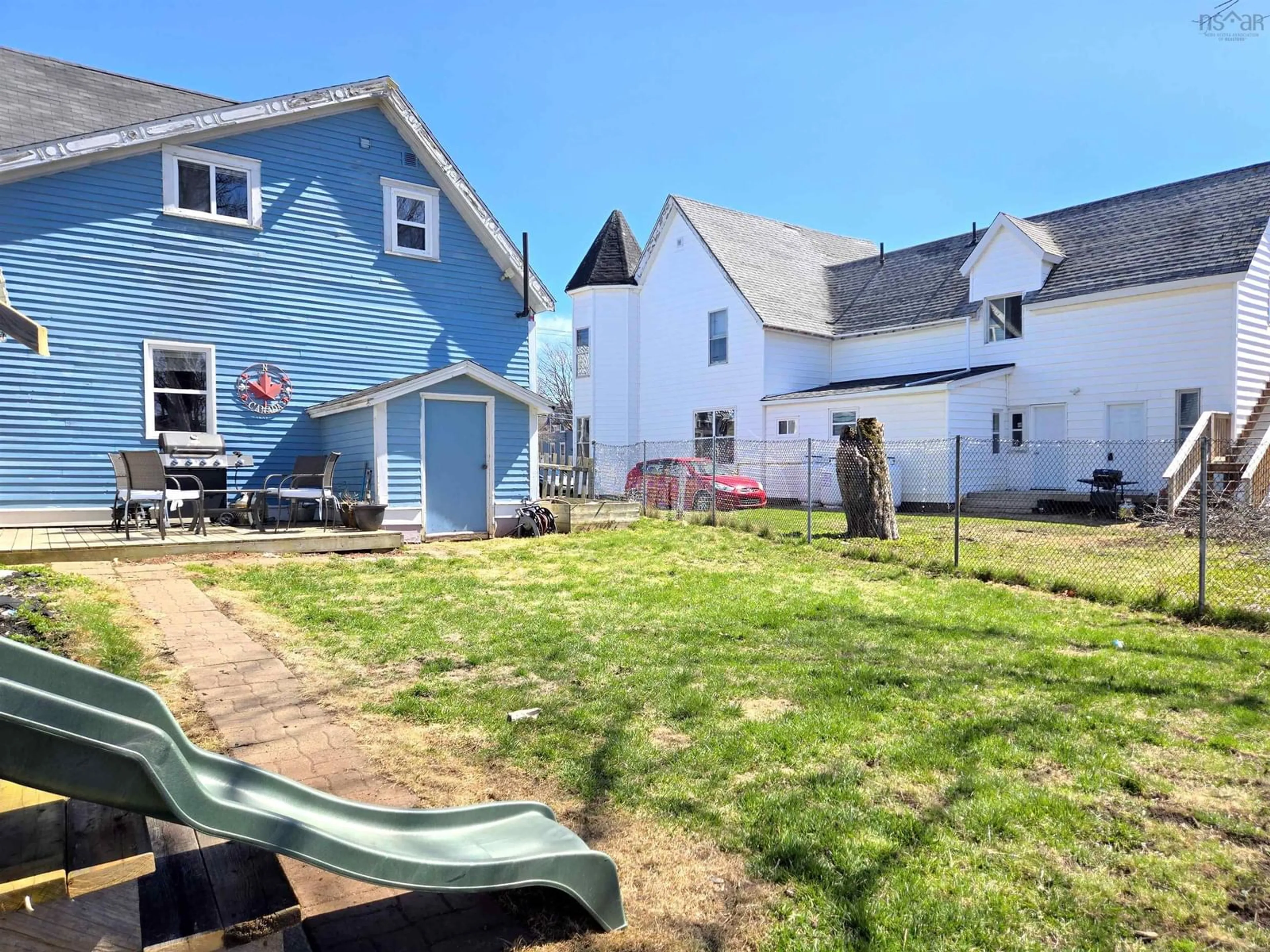A pic from outside/outdoor area/front of a property/back of a property/a pic from drone, street for 13 West Victoria St, Amherst Nova Scotia B4H 1B7