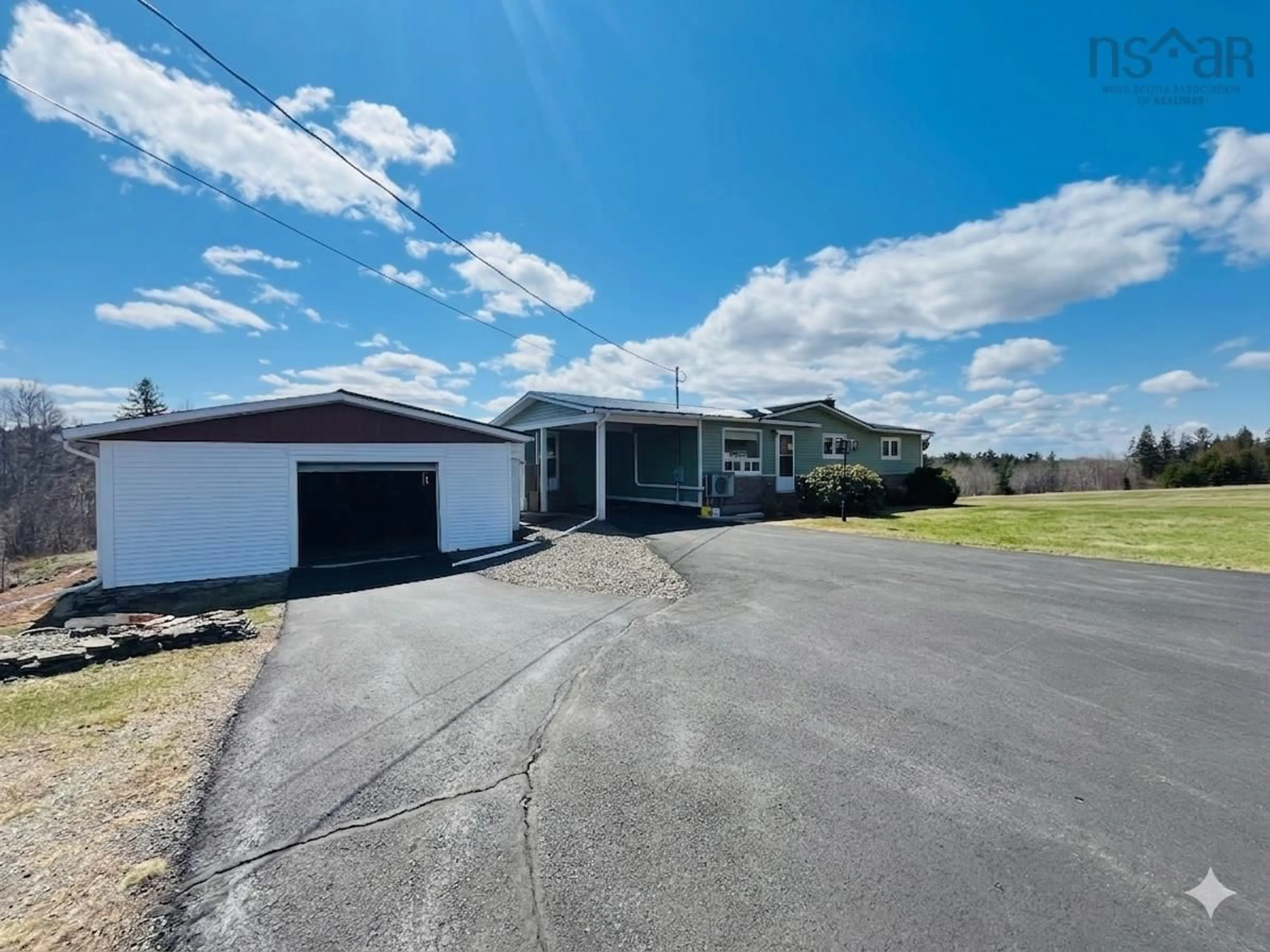 A pic from outside/outdoor area/front of a property/back of a property/a pic from drone, unknown for 1058 Little Forks, Little Forks Nova Scotia B0M 1W0