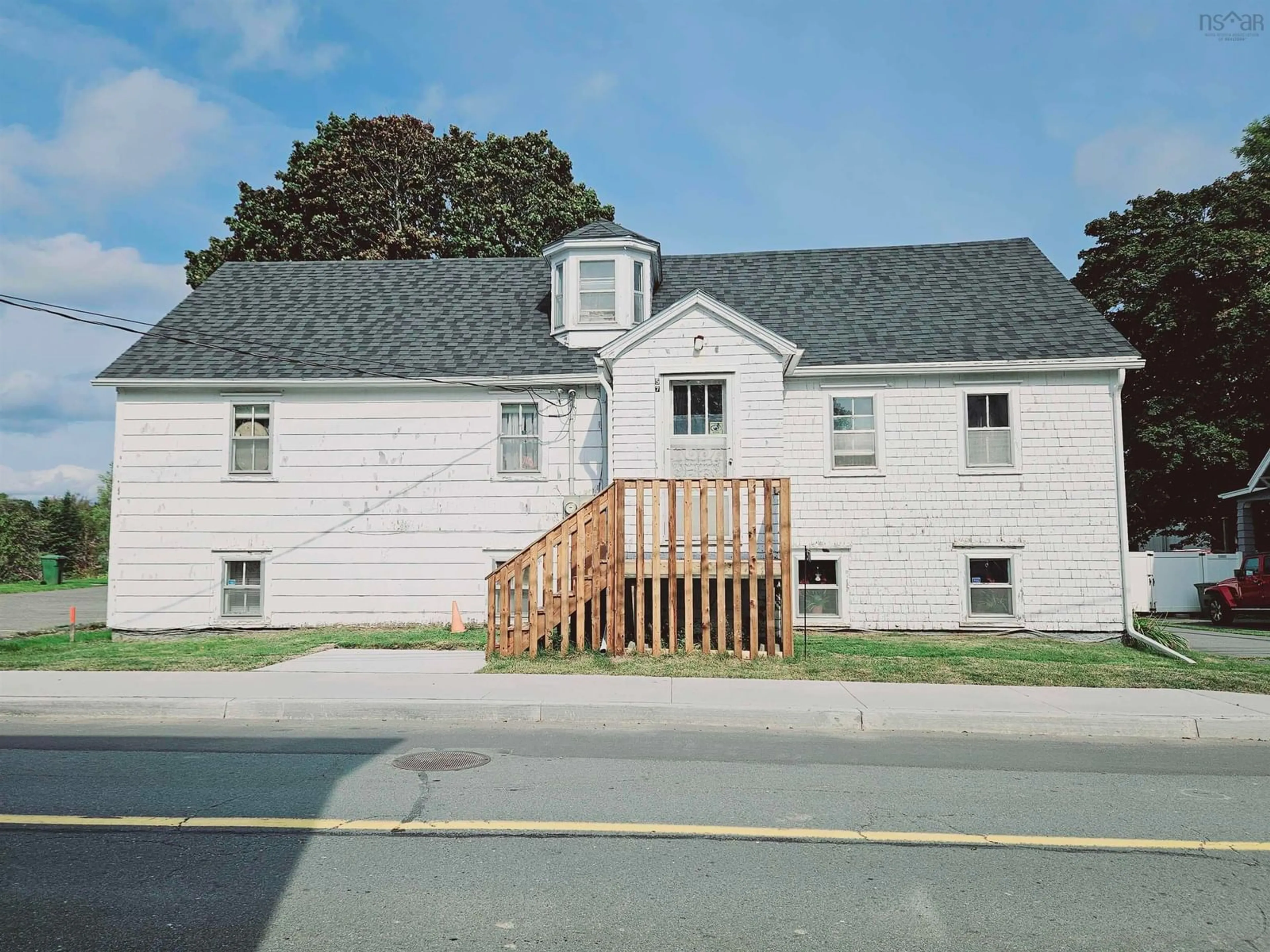 A pic from outside/outdoor area/front of a property/back of a property/a pic from drone, building for 57 Tannery Rd, Lunenburg Nova Scotia B0J 2C0