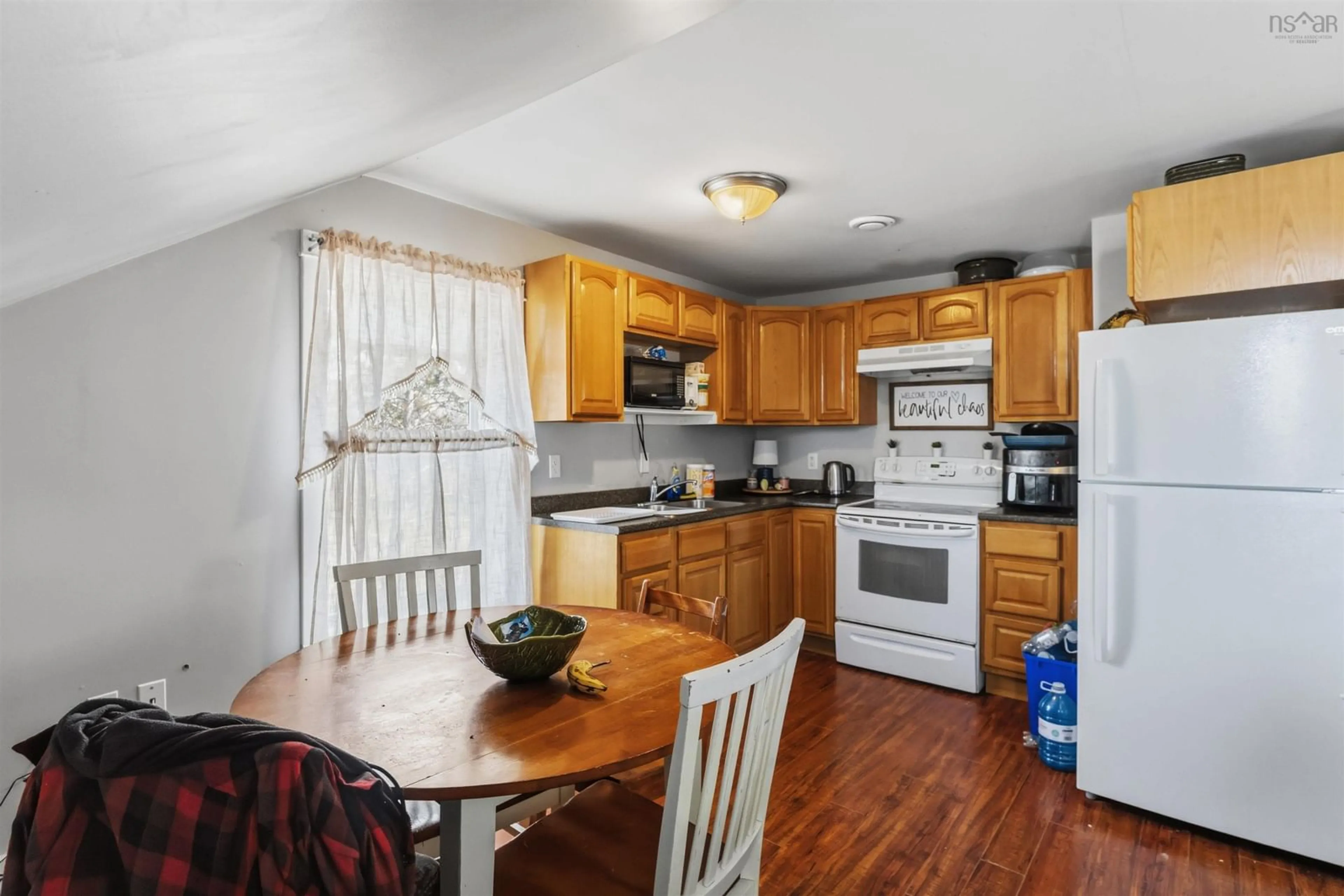 Standard kitchen, wood/laminate floor for 600 Main St, Lawrencetown Nova Scotia B0S 1M0