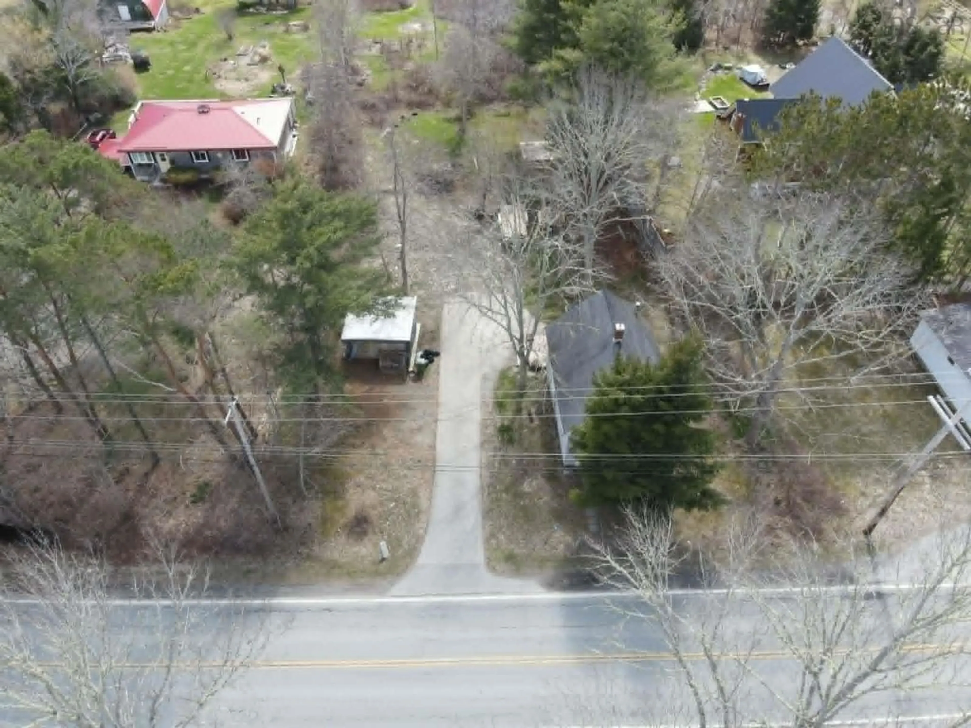 A pic from outside/outdoor area/front of a property/back of a property/a pic from drone, street for 492 Highway 8, Milton Nova Scotia B0T 1P0