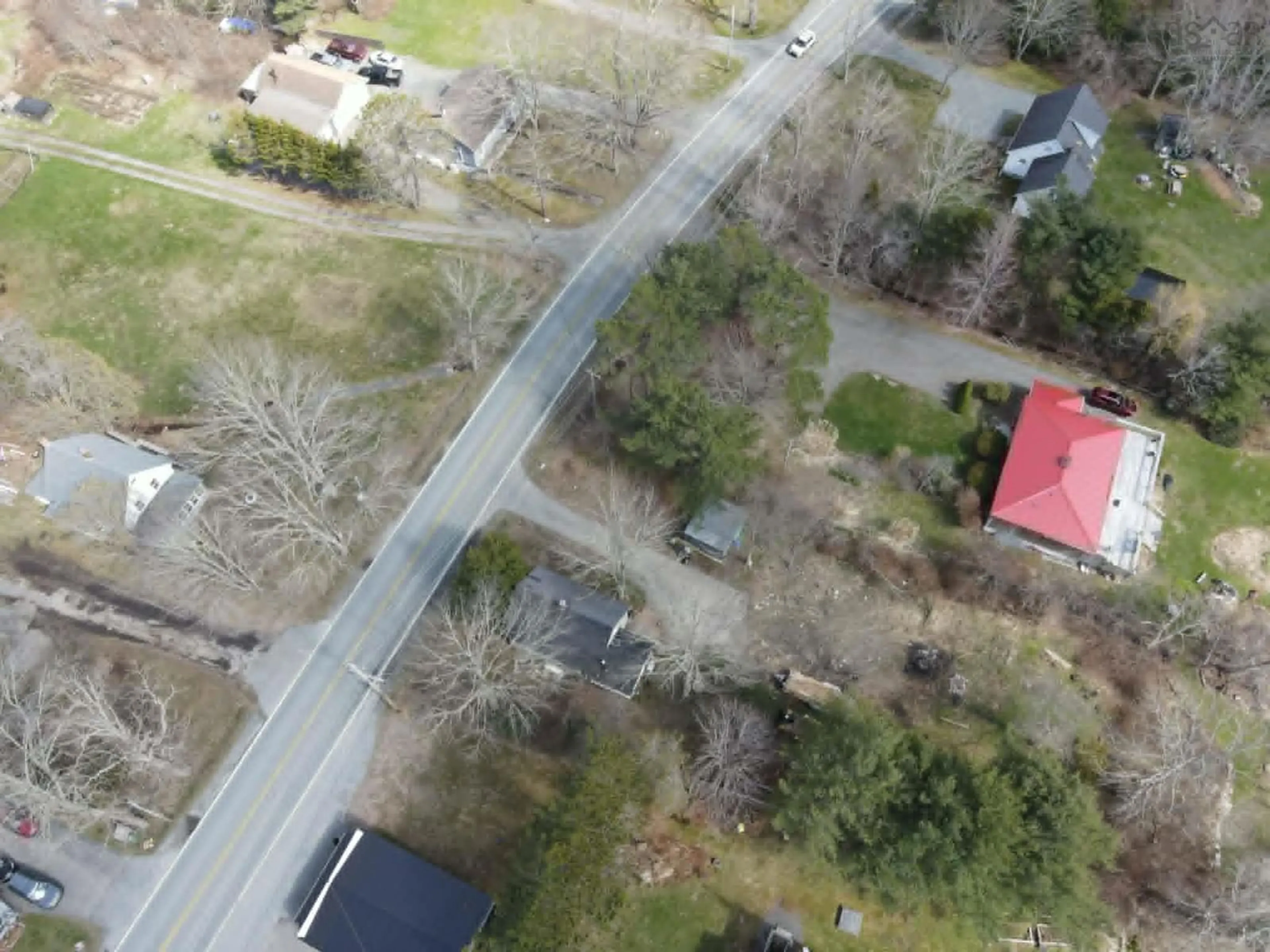 A pic from outside/outdoor area/front of a property/back of a property/a pic from drone, street for 492 Highway 8, Milton Nova Scotia B0T 1P0
