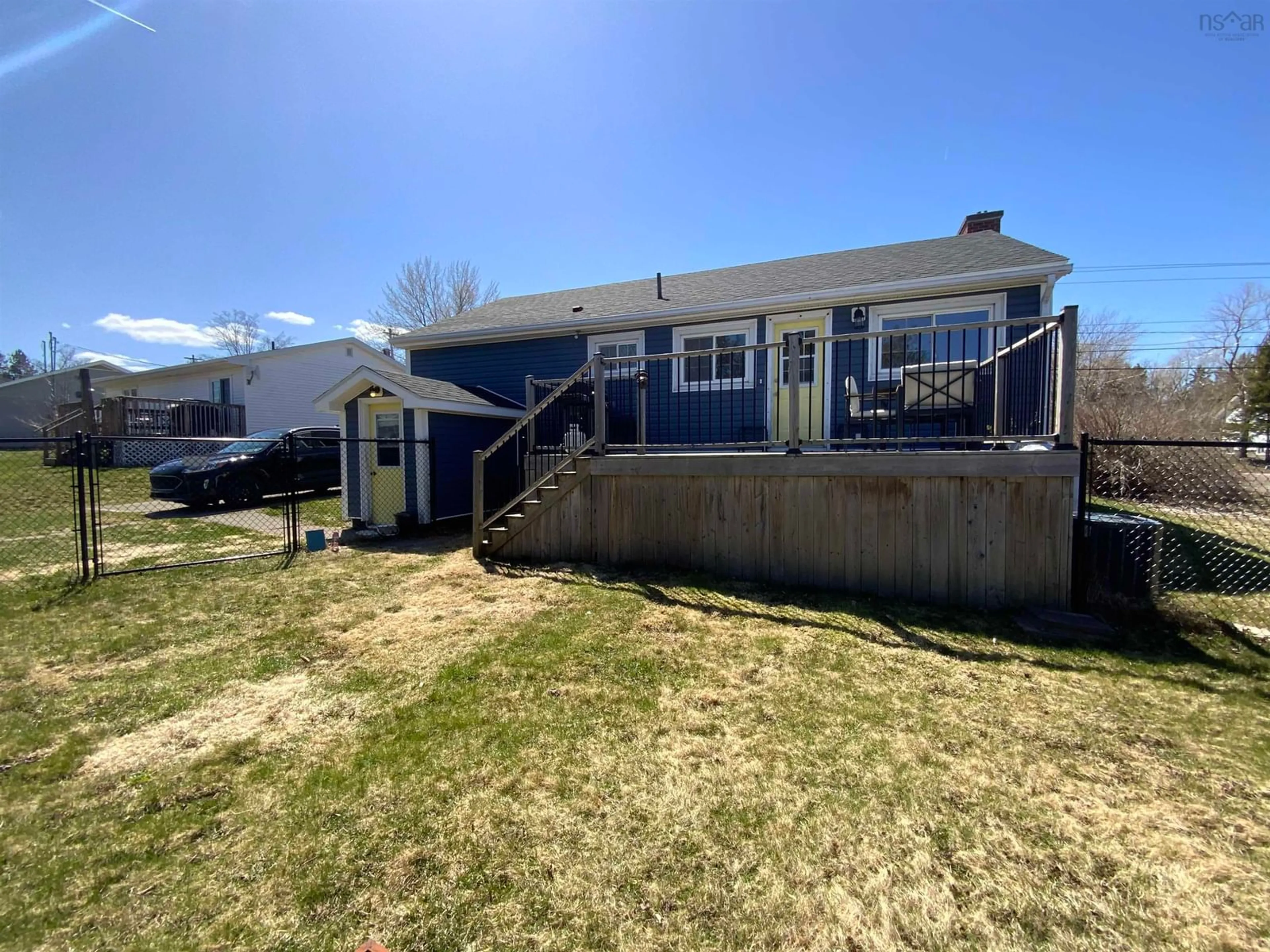 A pic from outside/outdoor area/front of a property/back of a property/a pic from drone, street for 23 Church Street Ext. Exten, Antigonish County Nova Scotia B2G 2E3