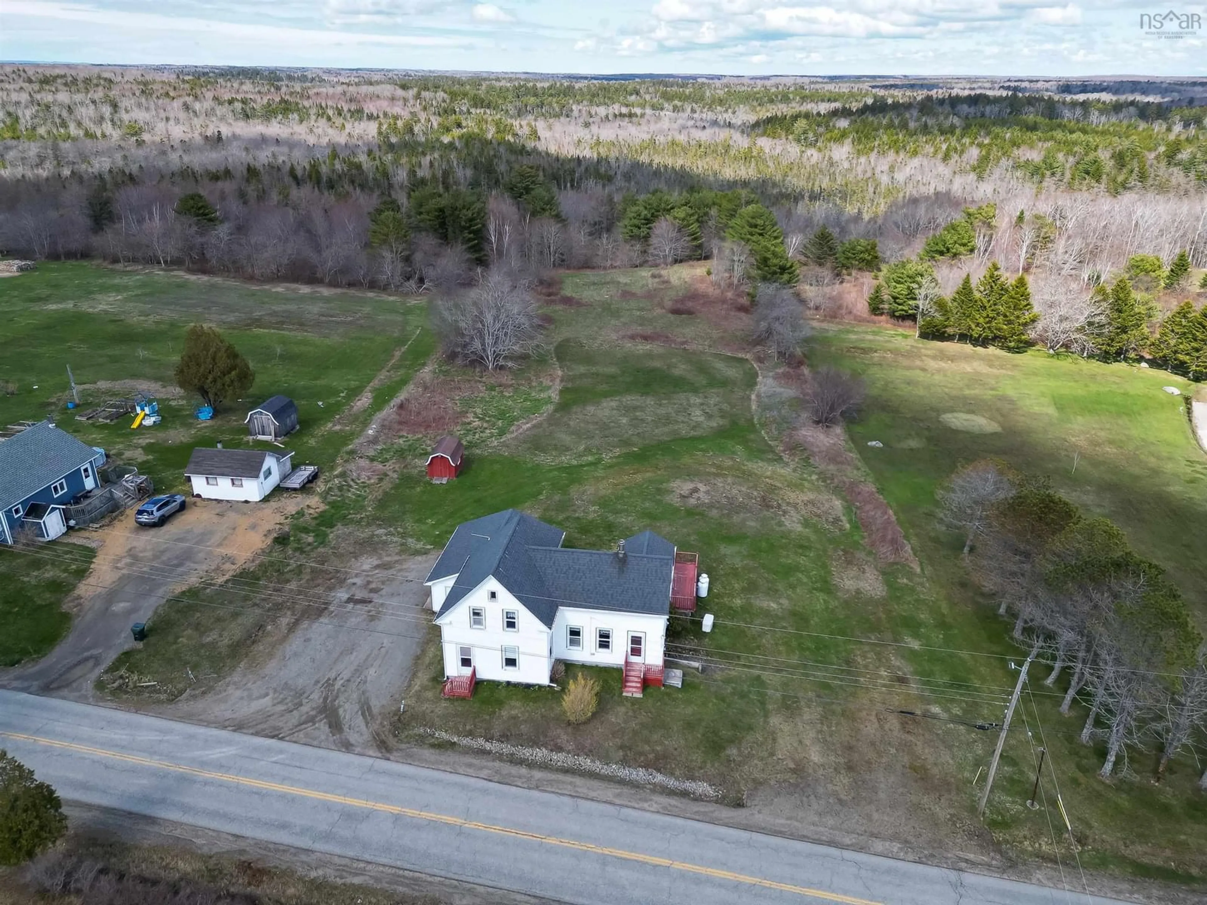 A pic from outside/outdoor area/front of a property/back of a property/a pic from drone, unknown for 2559 Patrice Rd, St. Joseph Nova Scotia B0W 1M0