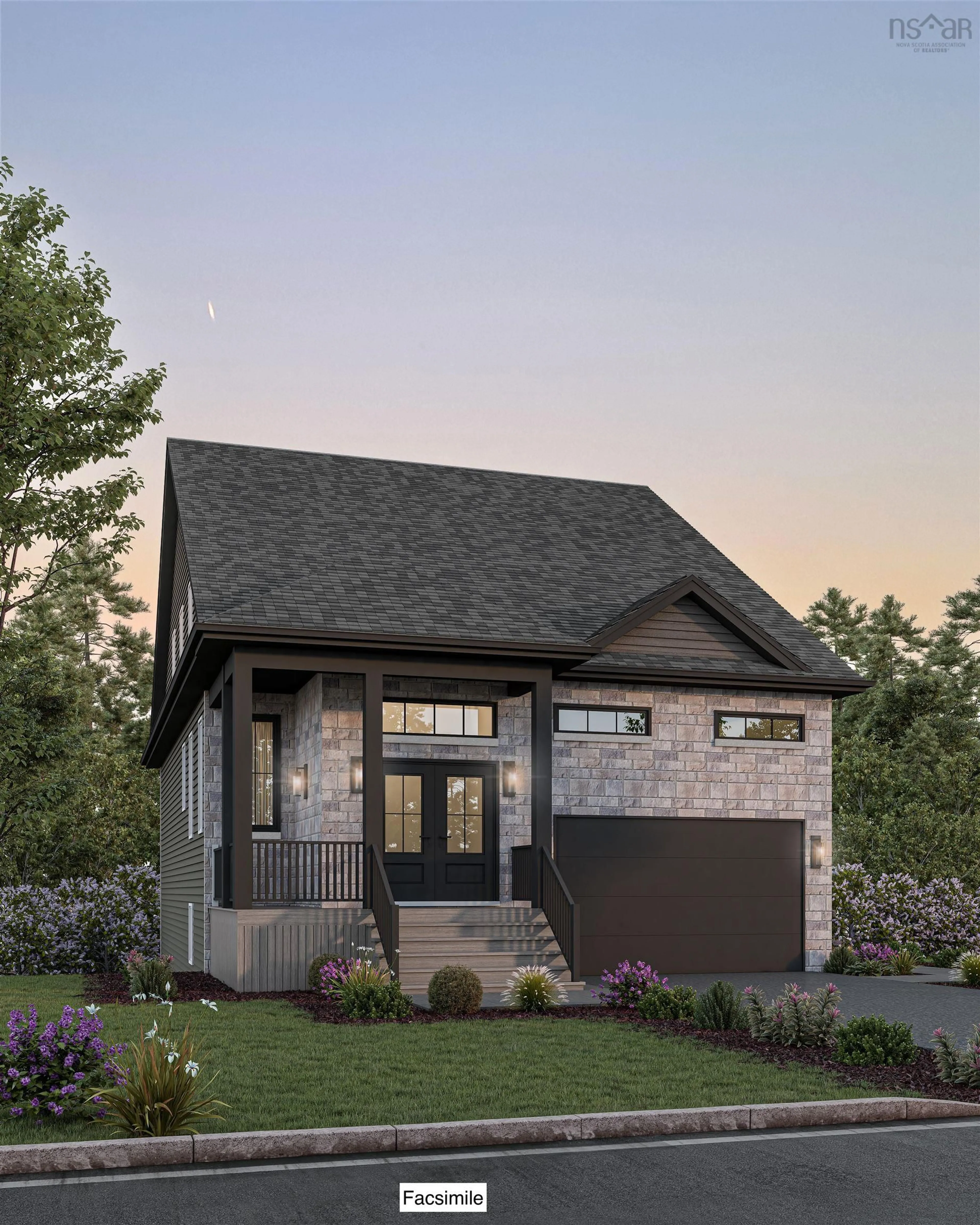 Home with brick exterior material, street for 142 Gardenia Way #GW021, Dartmouth Nova Scotia B2X 0C8