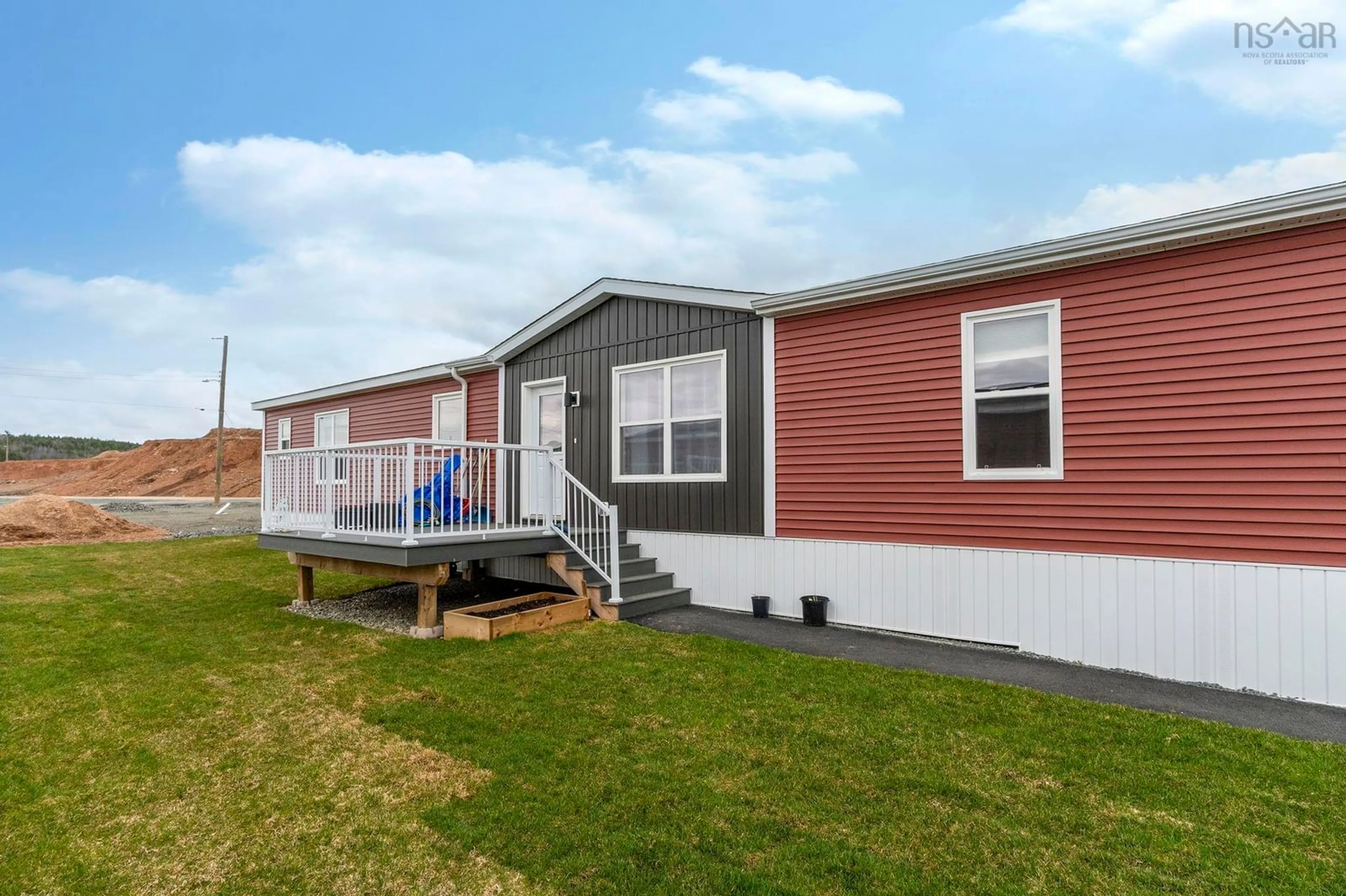 Home with vinyl exterior material, street for 38 Halton Dr, Elmsdale Nova Scotia B2S 0H4