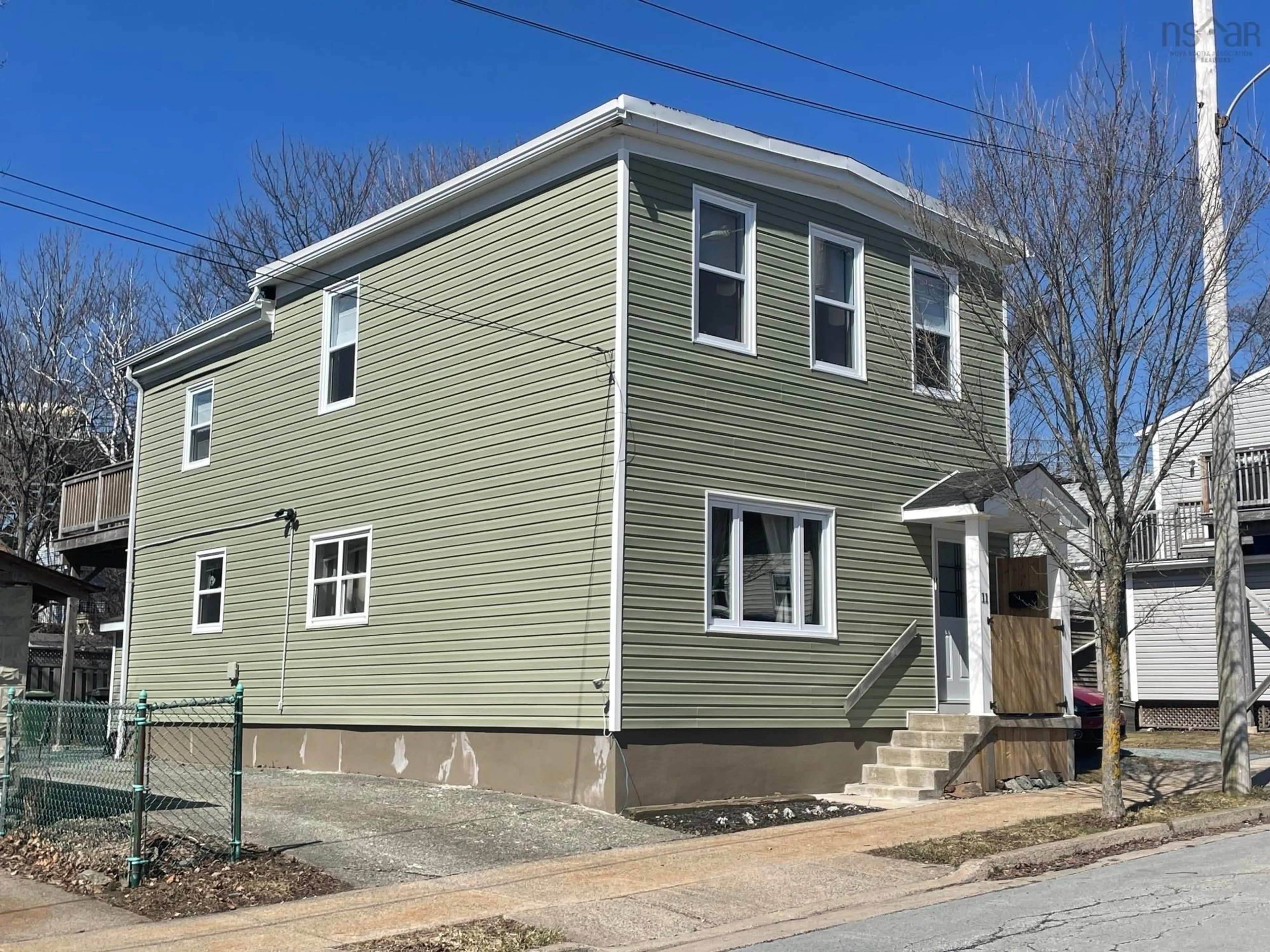 Home with vinyl exterior material, street for 11 Best, Dartmouth Nova Scotia B3A 2W8