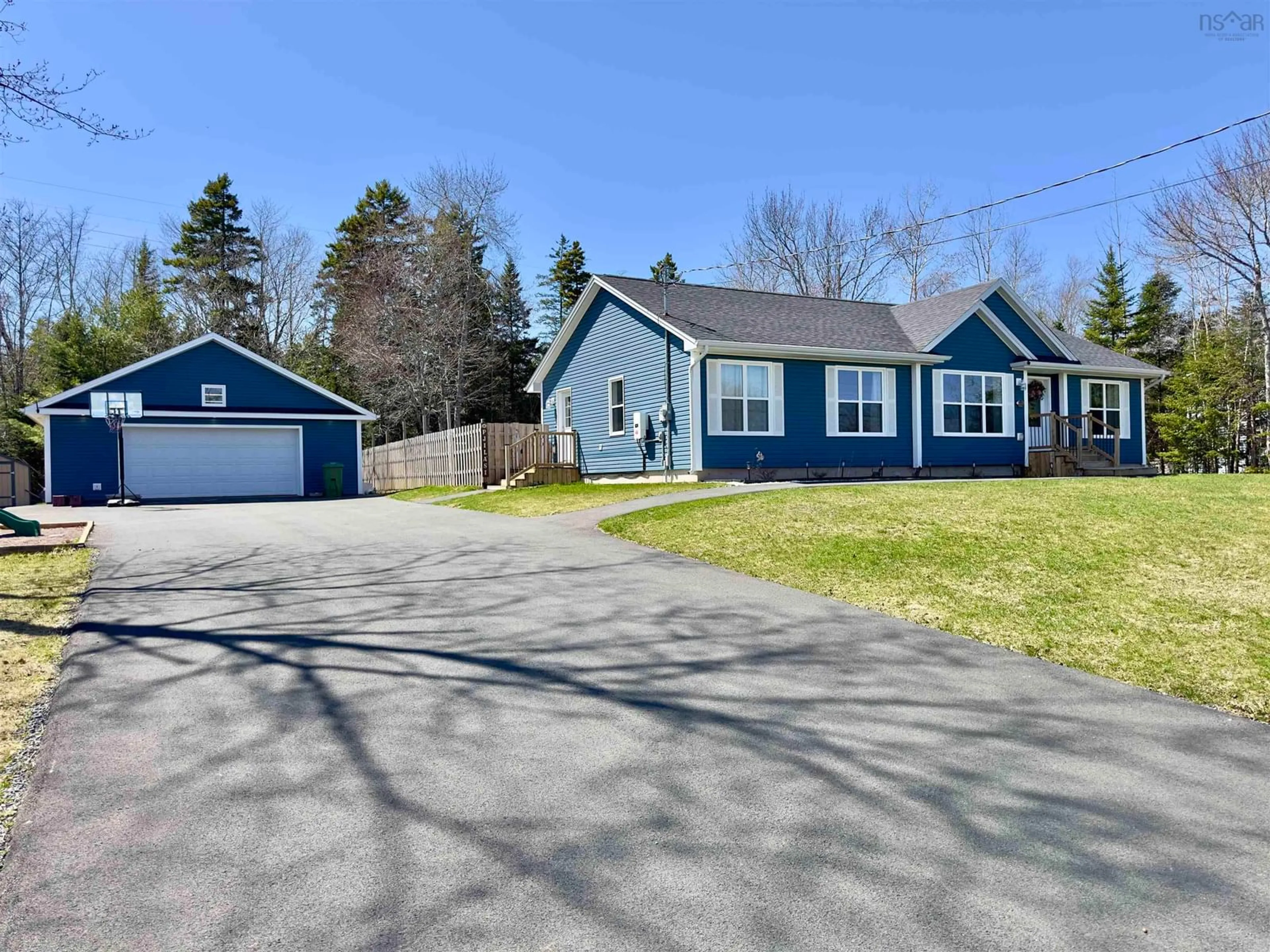 A pic from outside/outdoor area/front of a property/back of a property/a pic from drone, street for 196 Rocky Ridge Rd, Truro Heights Nova Scotia B6L 1S5