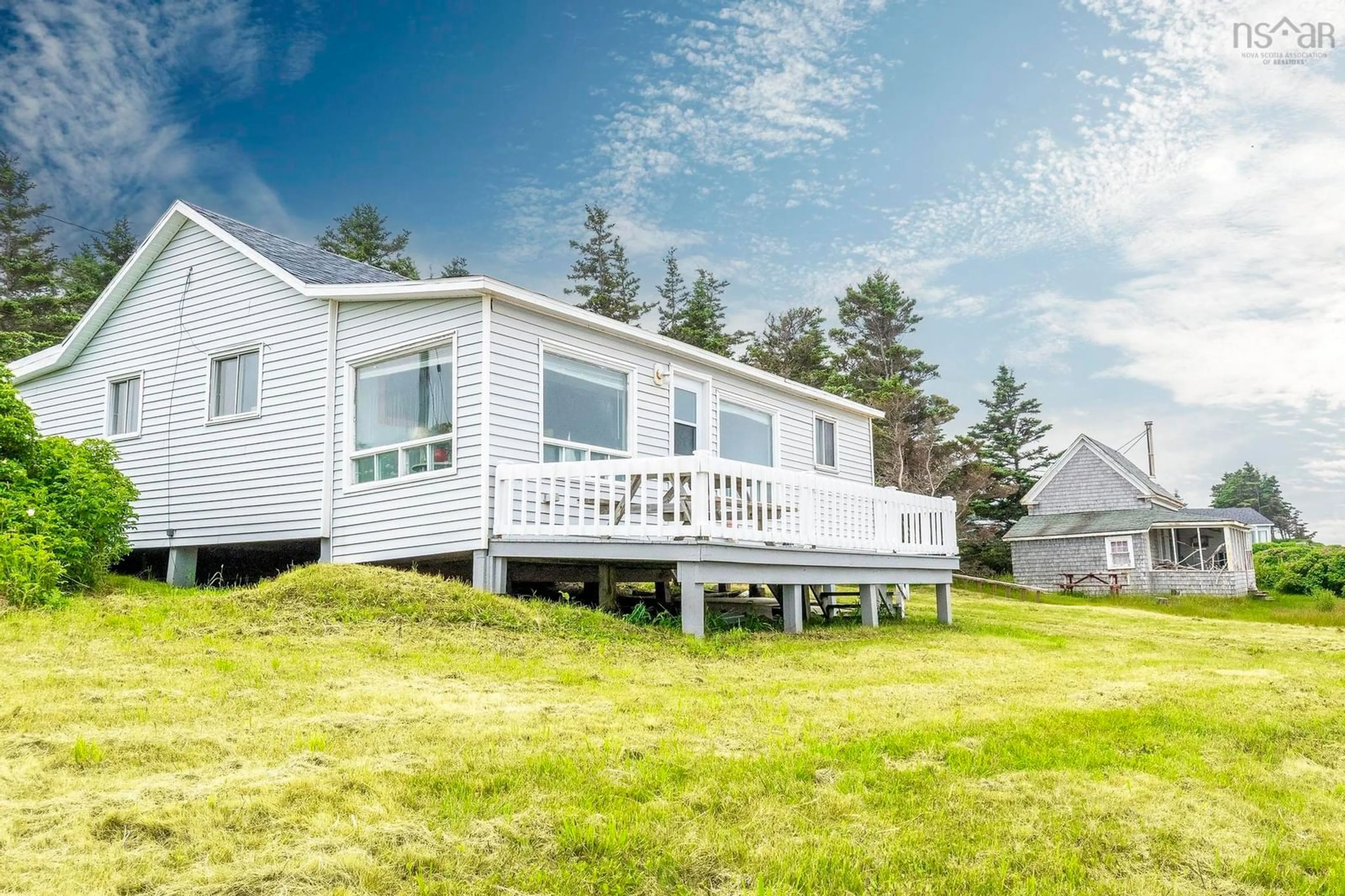 Home with vinyl exterior material, water/lake/river/ocean view for 9 Gordon Road, Margaretsville Nova Scotia B0S 1N0