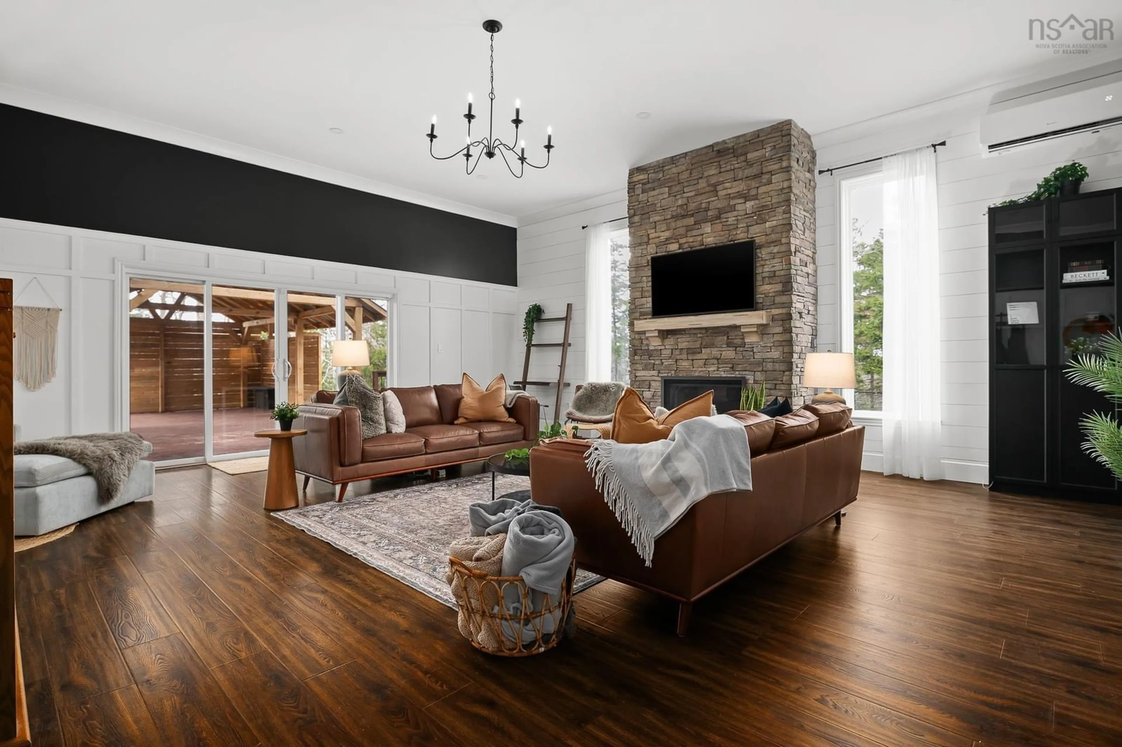 Living room with furniture, unknown for 40 Merganser Ave, Timberlea Nova Scotia B3T 1J1