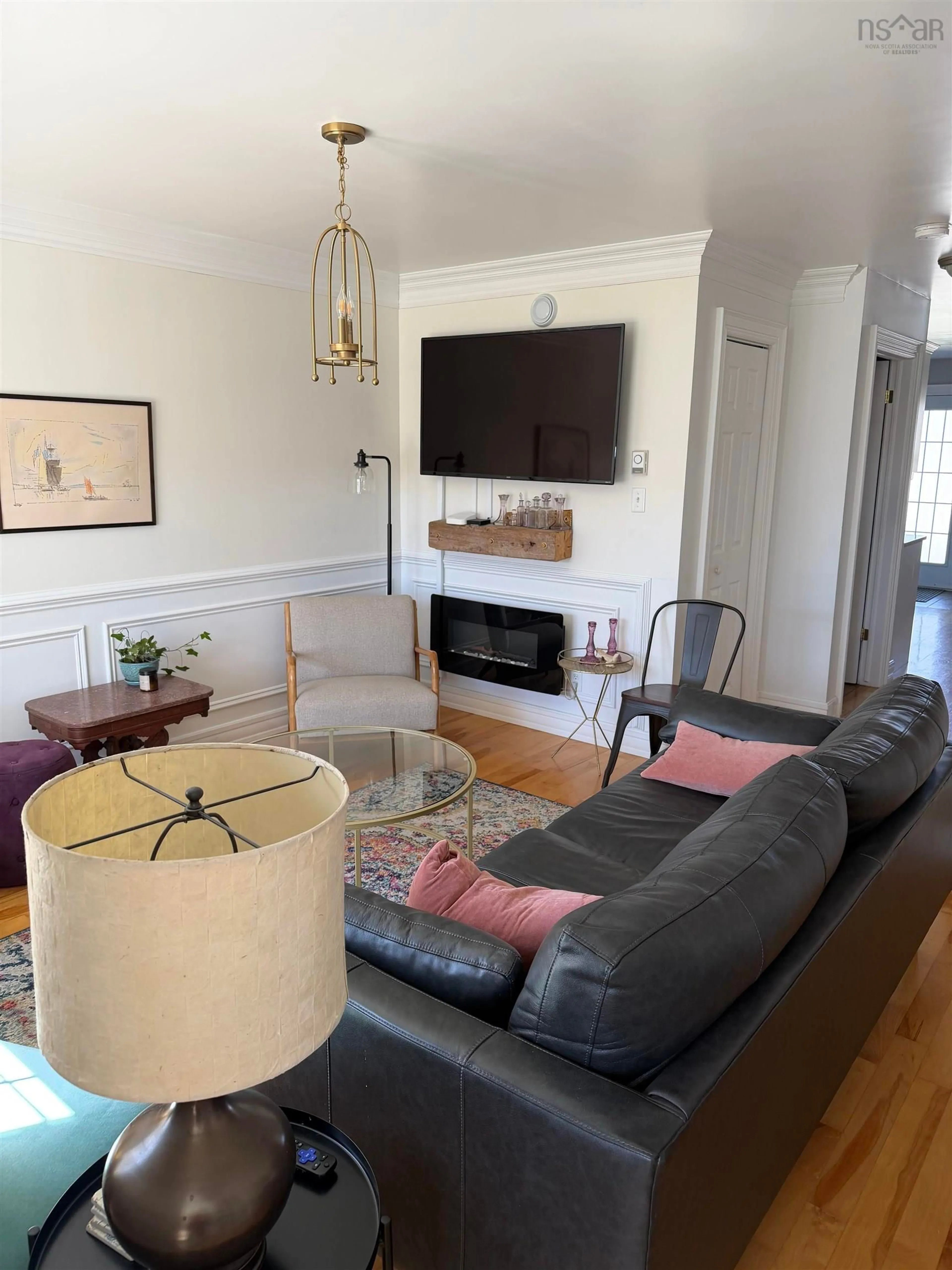 Living room with furniture, unknown for Vincents Way    B2g 2x3 #25, Antigonish Nova Scotia B2G 2X3