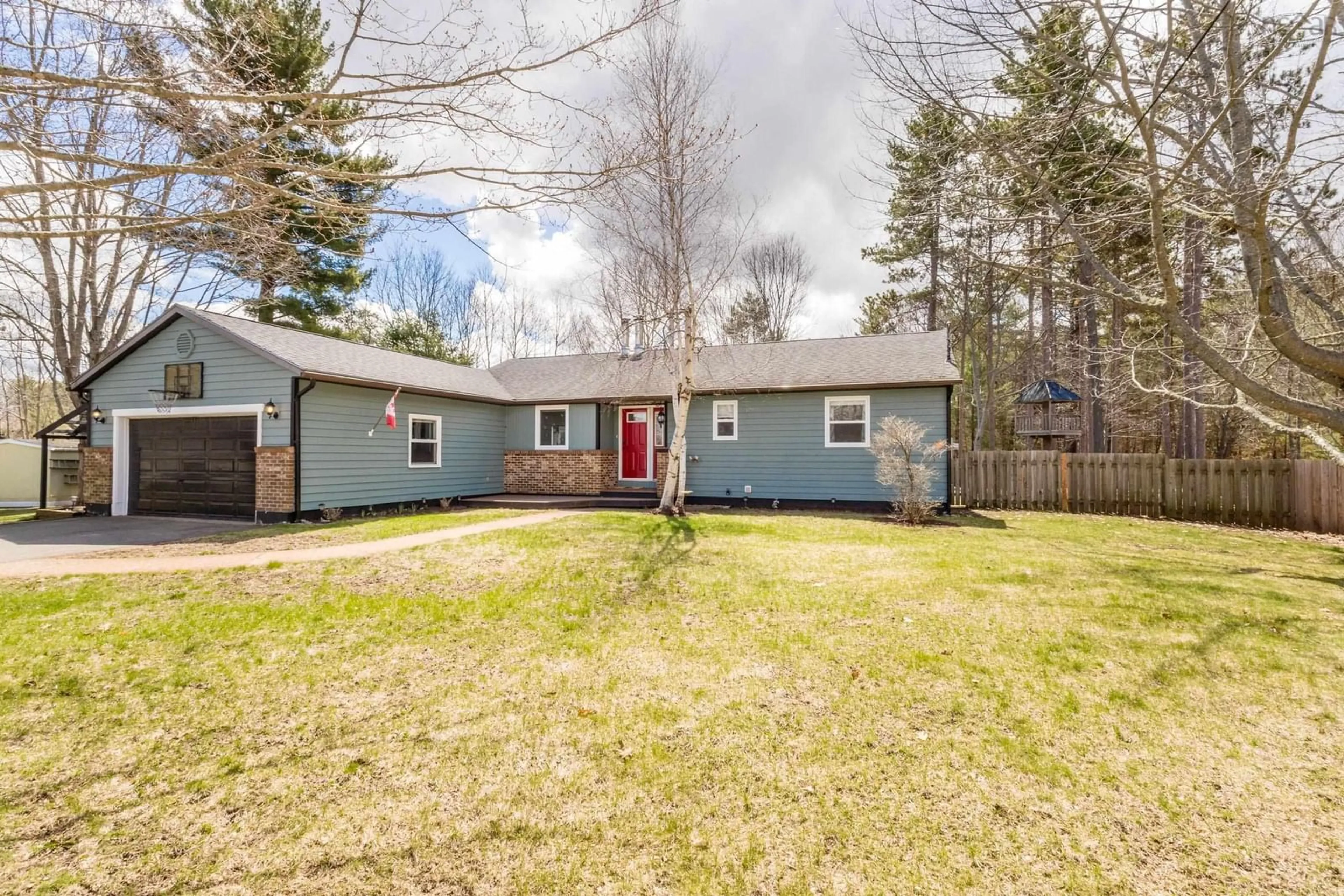 A pic from outside/outdoor area/front of a property/back of a property/a pic from drone, street for 1197 Mayhew Dr, Greenwood Nova Scotia B0P 1R0