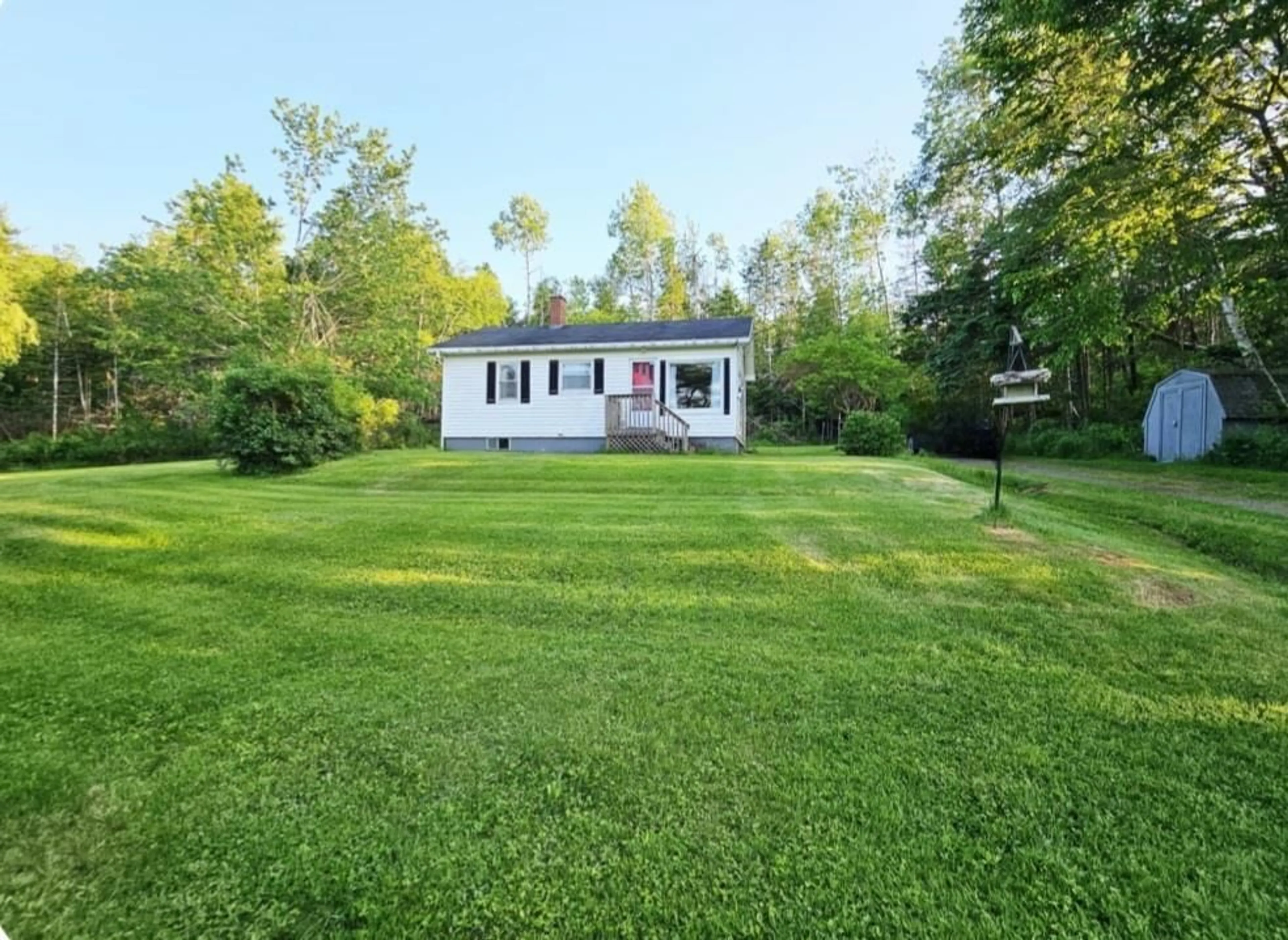 A pic from outside/outdoor area/front of a property/back of a property/a pic from drone, unknown for 156 Greenfield Rd, Murray Siding Nova Scotia B6L 3M4