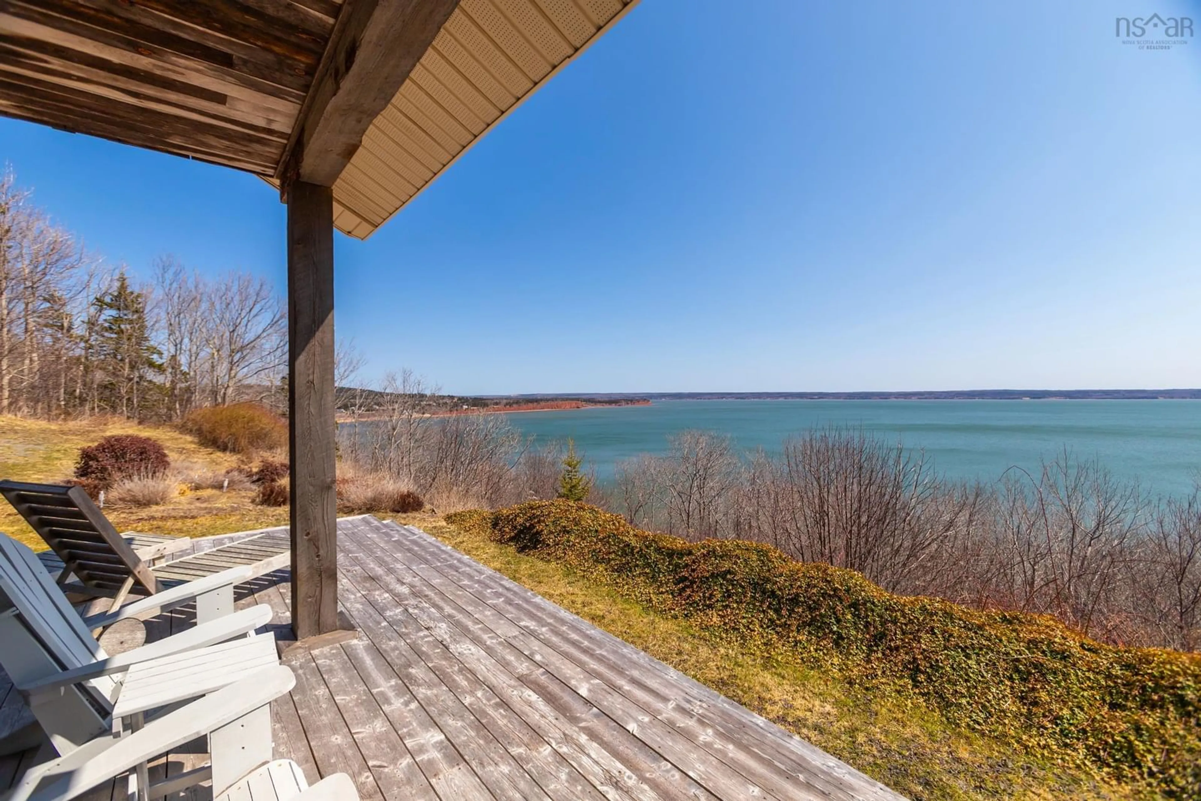 Patio, water/lake/river/ocean view for 9482 Highway 217, Waterford Nova Scotia B0V 1A0