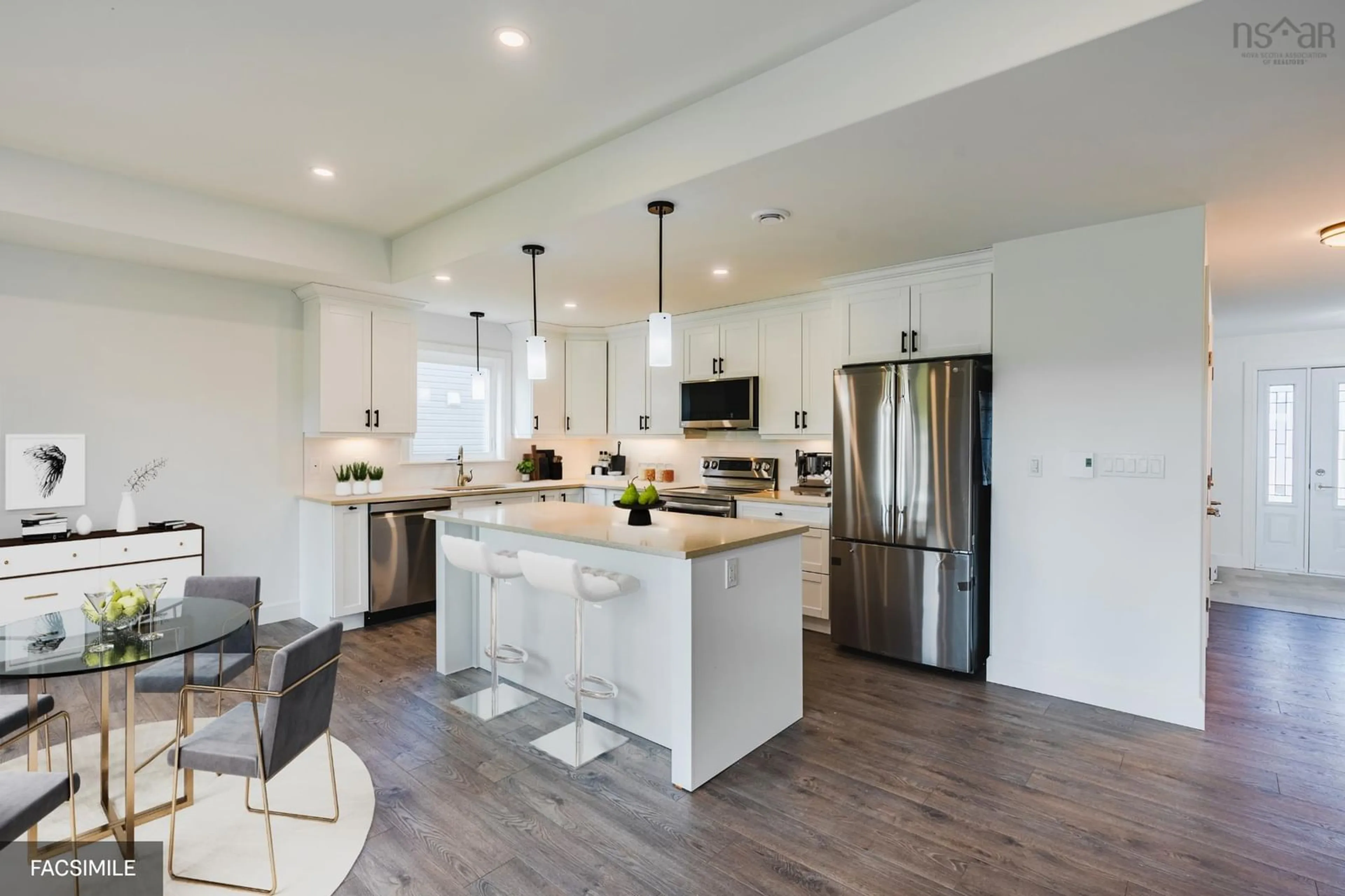 Open concept kitchen, unknown for 17 Blackbird Way, Garlands Crossing Nova Scotia B0N 2T0