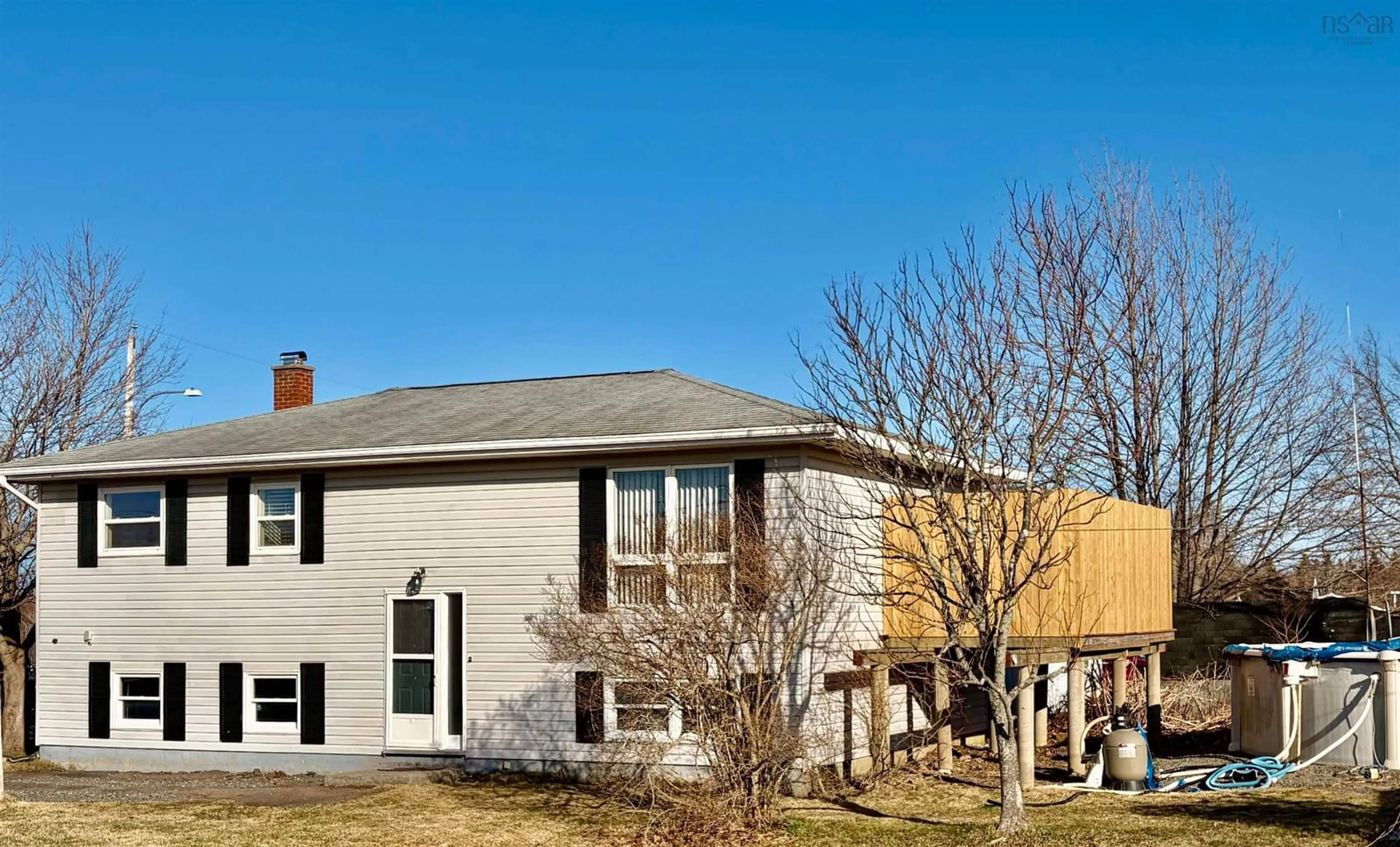 Home with vinyl exterior material, street for 12 James St, Florence Nova Scotia B1Y 1J1