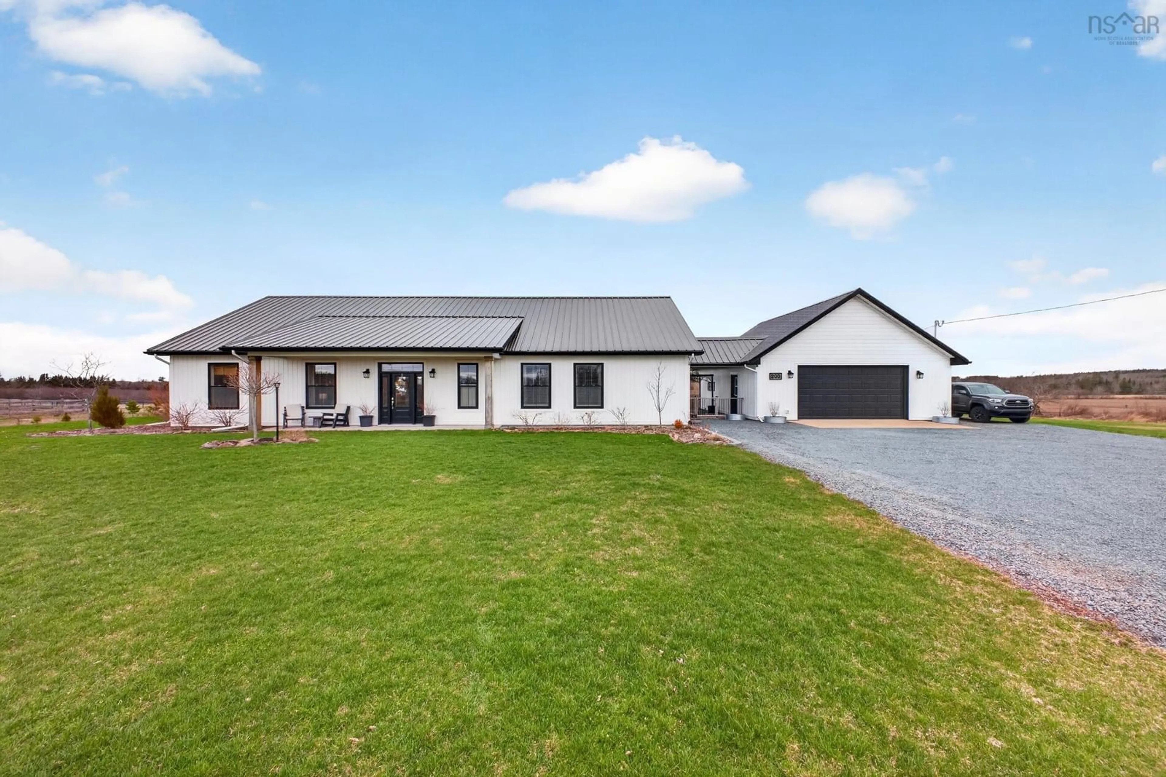 A pic from outside/outdoor area/front of a property/back of a property/a pic from drone, building for 200 Old Halifax Rd, Pleasant Valley Nova Scotia B0N 1C0